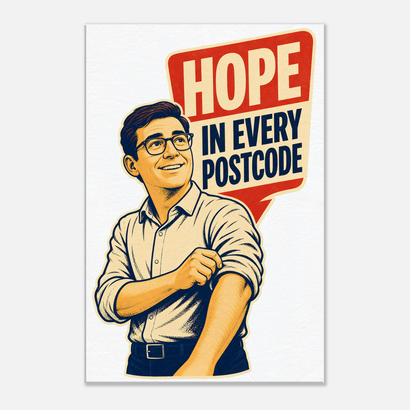 Hope in Every Postcode Canvas