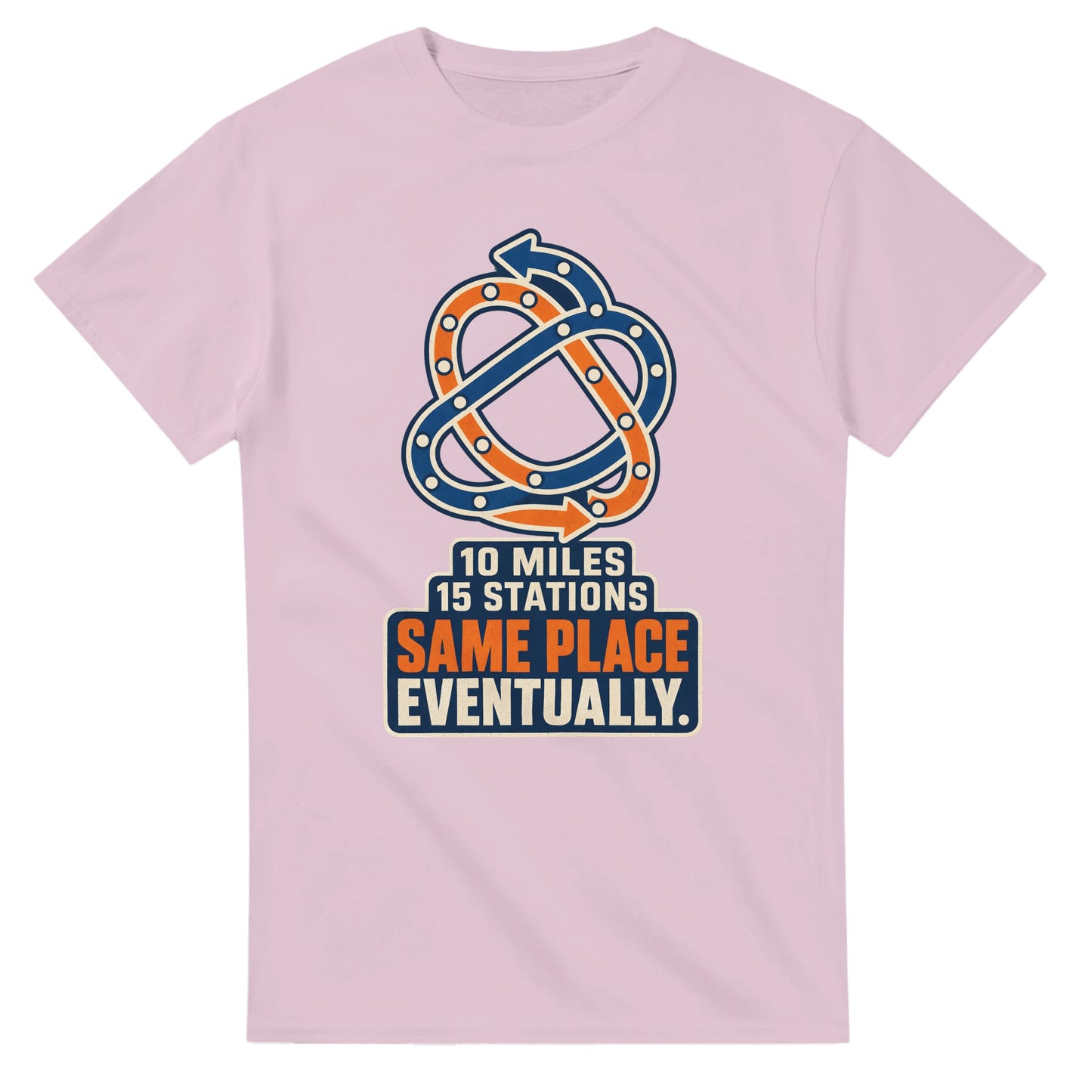Glasgow Same Place Eventually T-shirt — product view 4