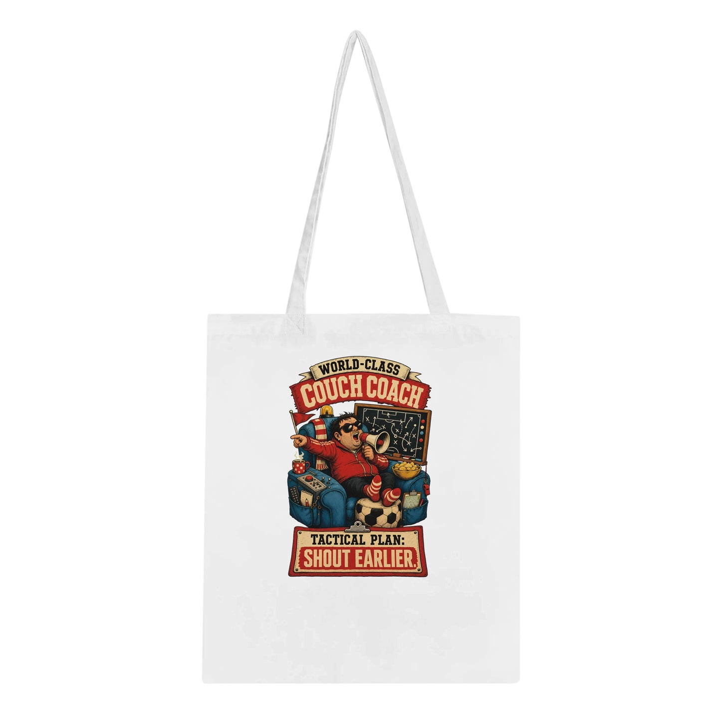 World-Class Couch Coach Tote Bag — product view 5