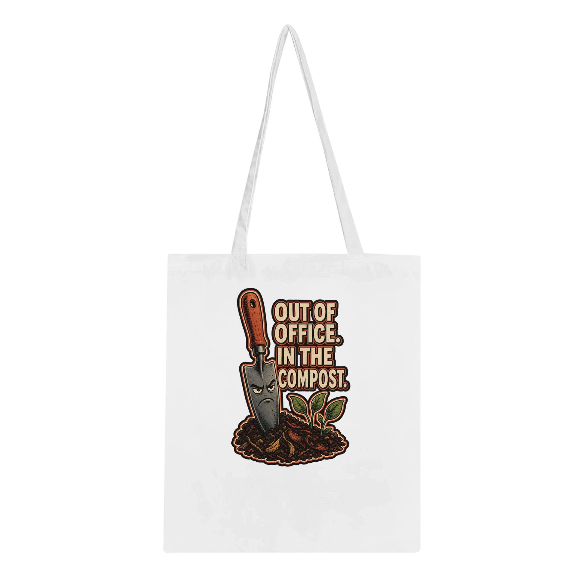 Out of Office, In the Compost Tote Bag — product view 1