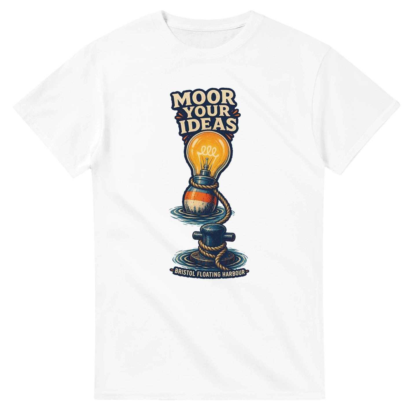 Moor Your Ideas – Bristol Floating Harbour T-shirt — product view 1