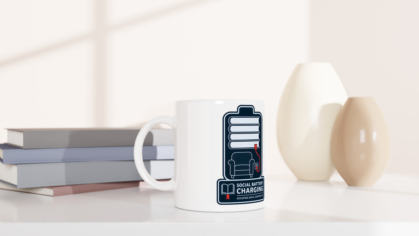 Social Battery Charging Mug — product view 5