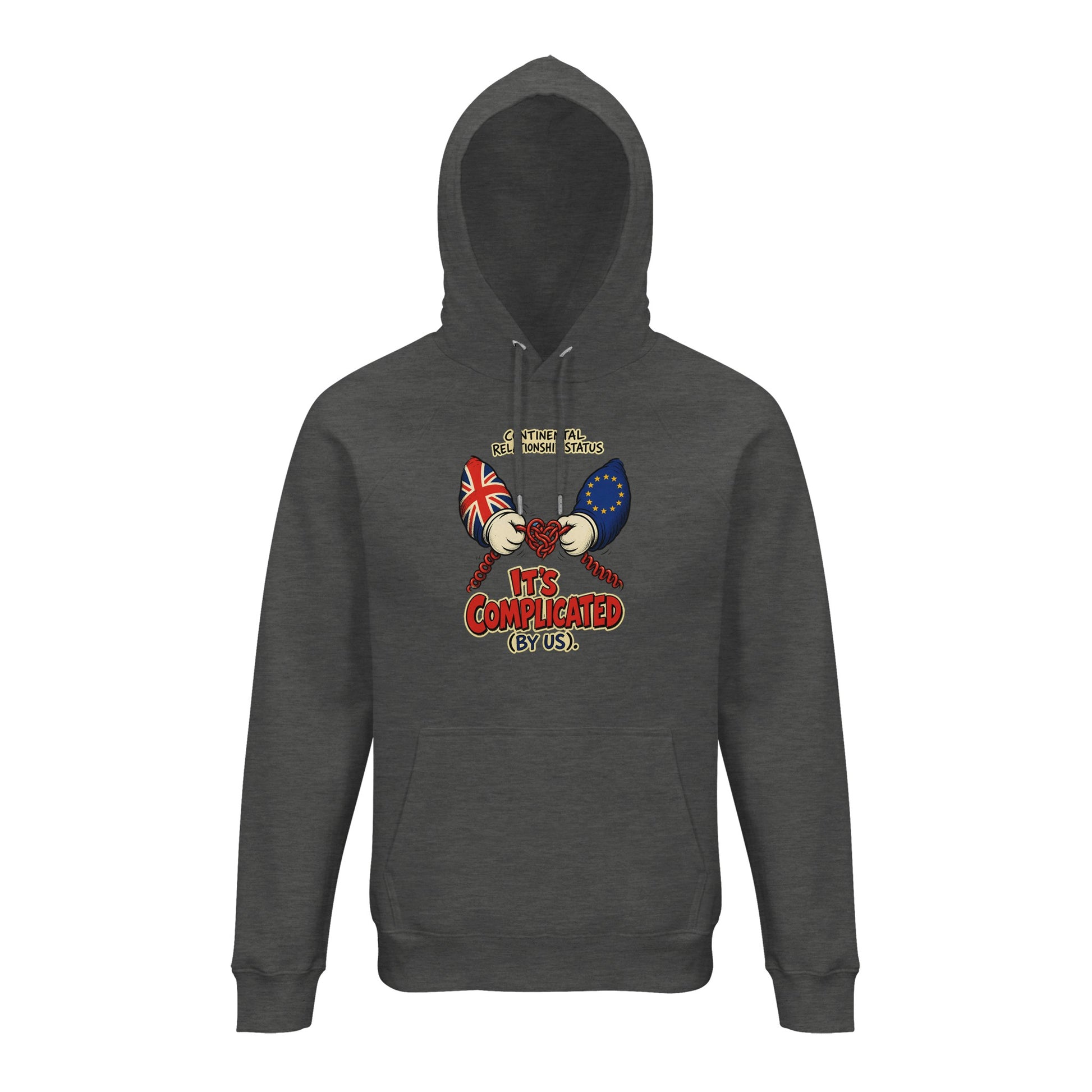 It's Complicated (By Us) UK–EU 1990s Cartoon Hoodie — product view 10