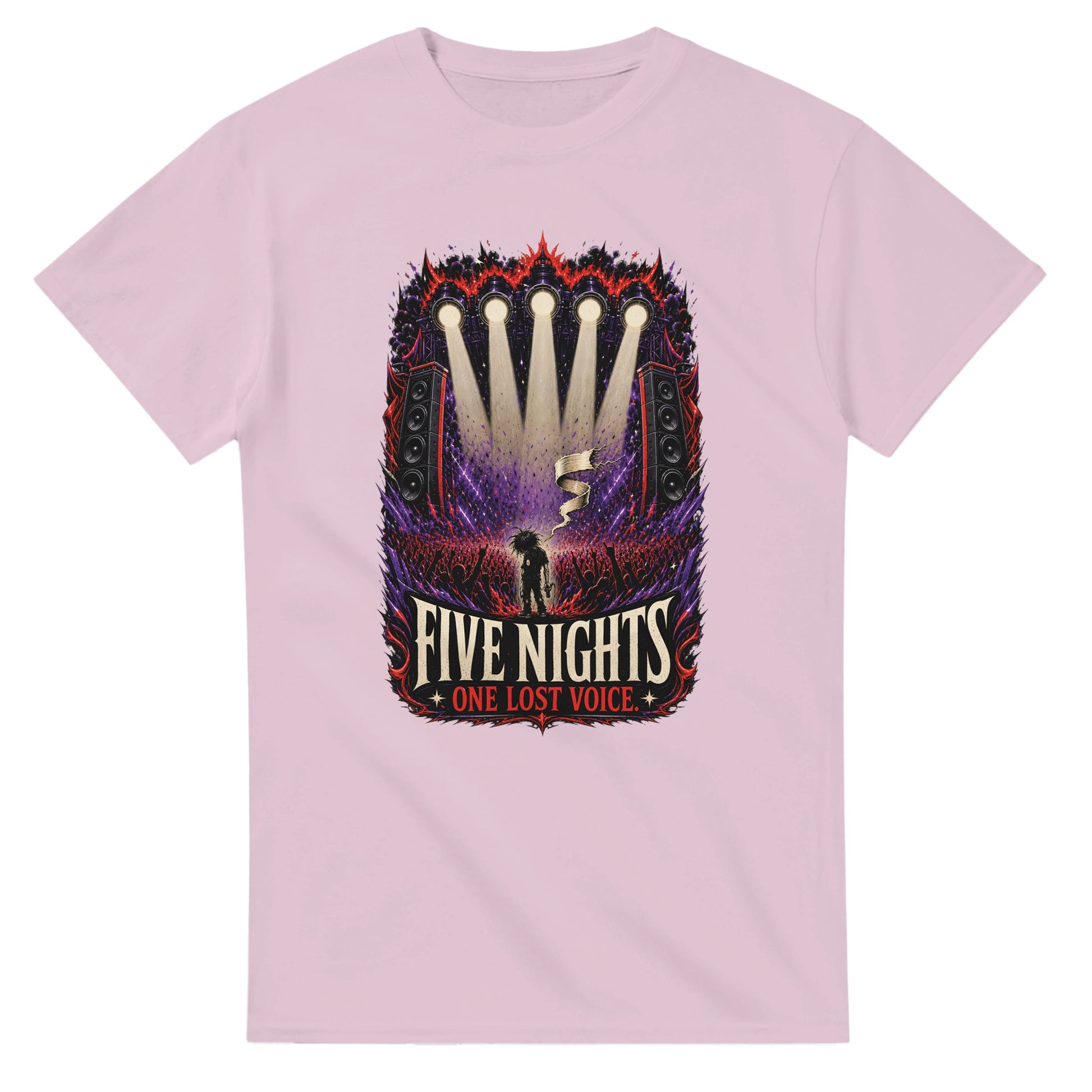 Five Nights, One Lost Voice T-shirt — product view 4