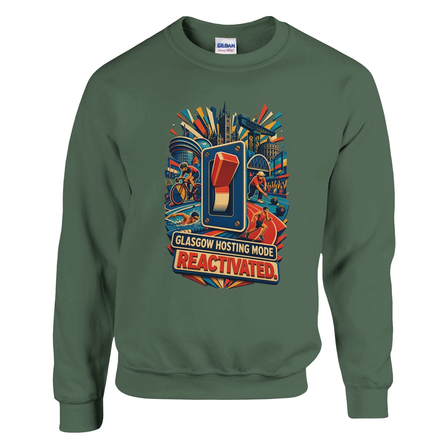 Glasgow Hosting Mode — Reactivated Sweatshirt — product view 8