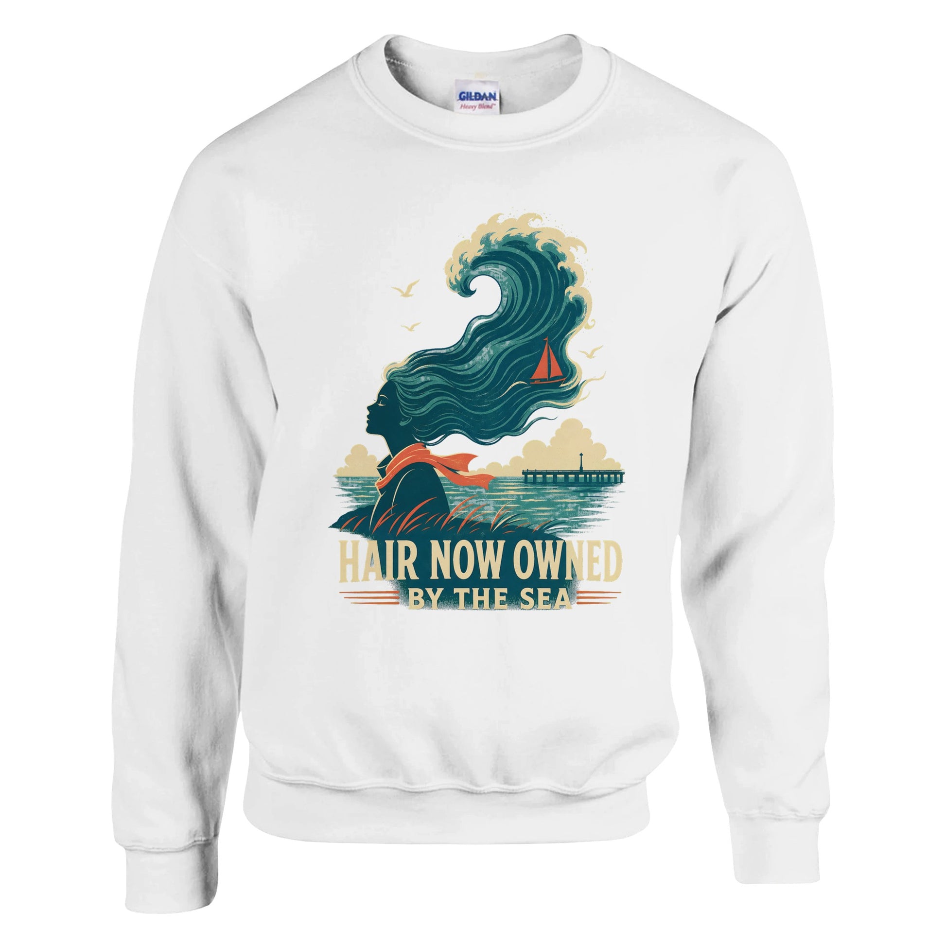 Hair Now Owned by the Sea Sweatshirt — product view 1