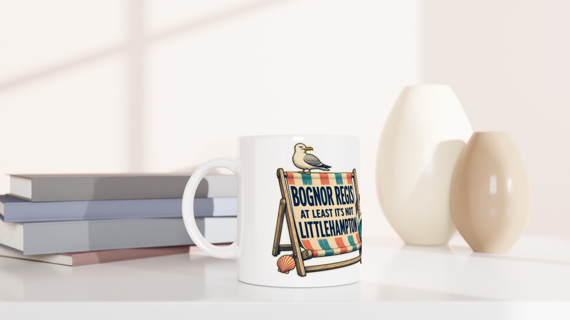 Bognor Regis — At Least It's Not Littlehampton Mug — product view 5