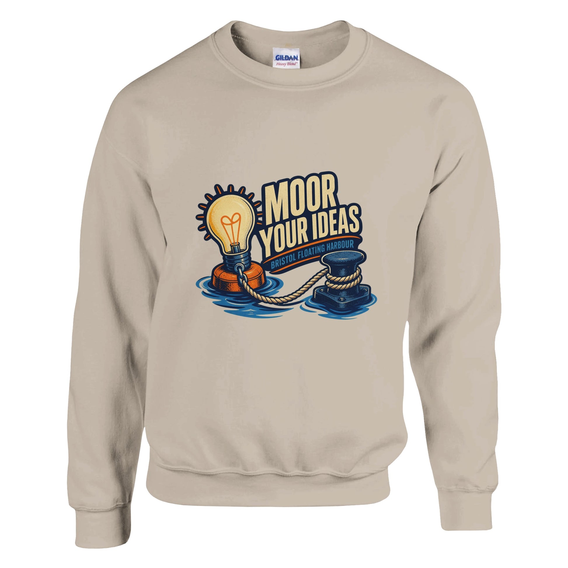 Moor Your Ideas – Bristol Floating Harbour Sweatshirt — product view 2