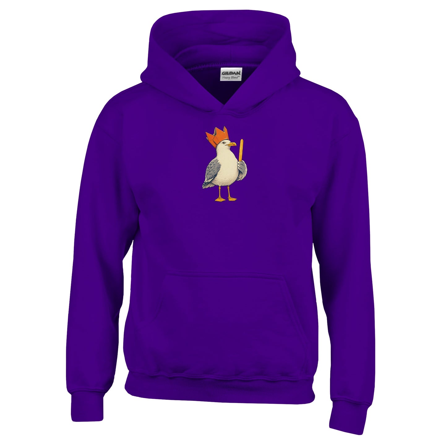 The Chip Crown Gull Kids' Hoodie — product view 10