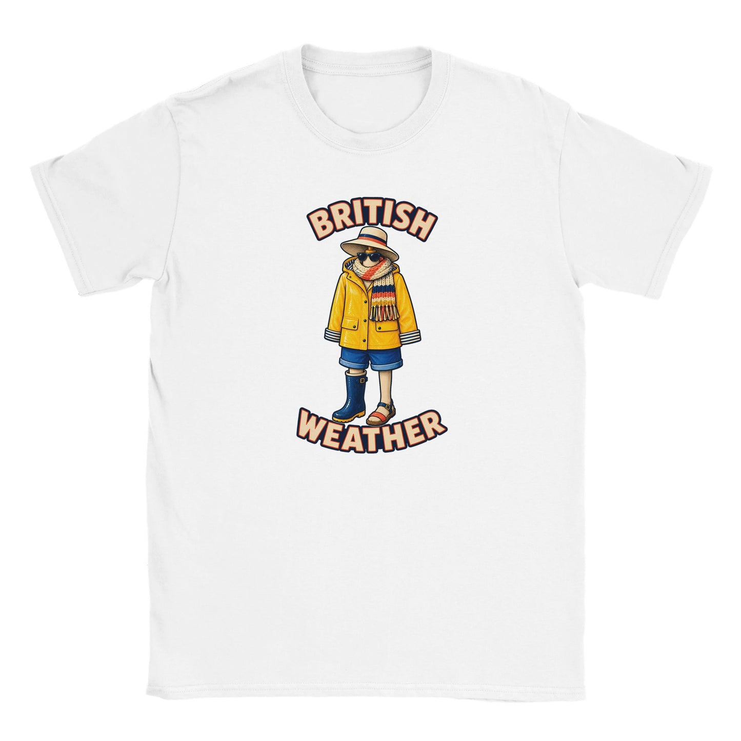 British Weather All-Weather Outfit Kids' T-shirt — product view 15