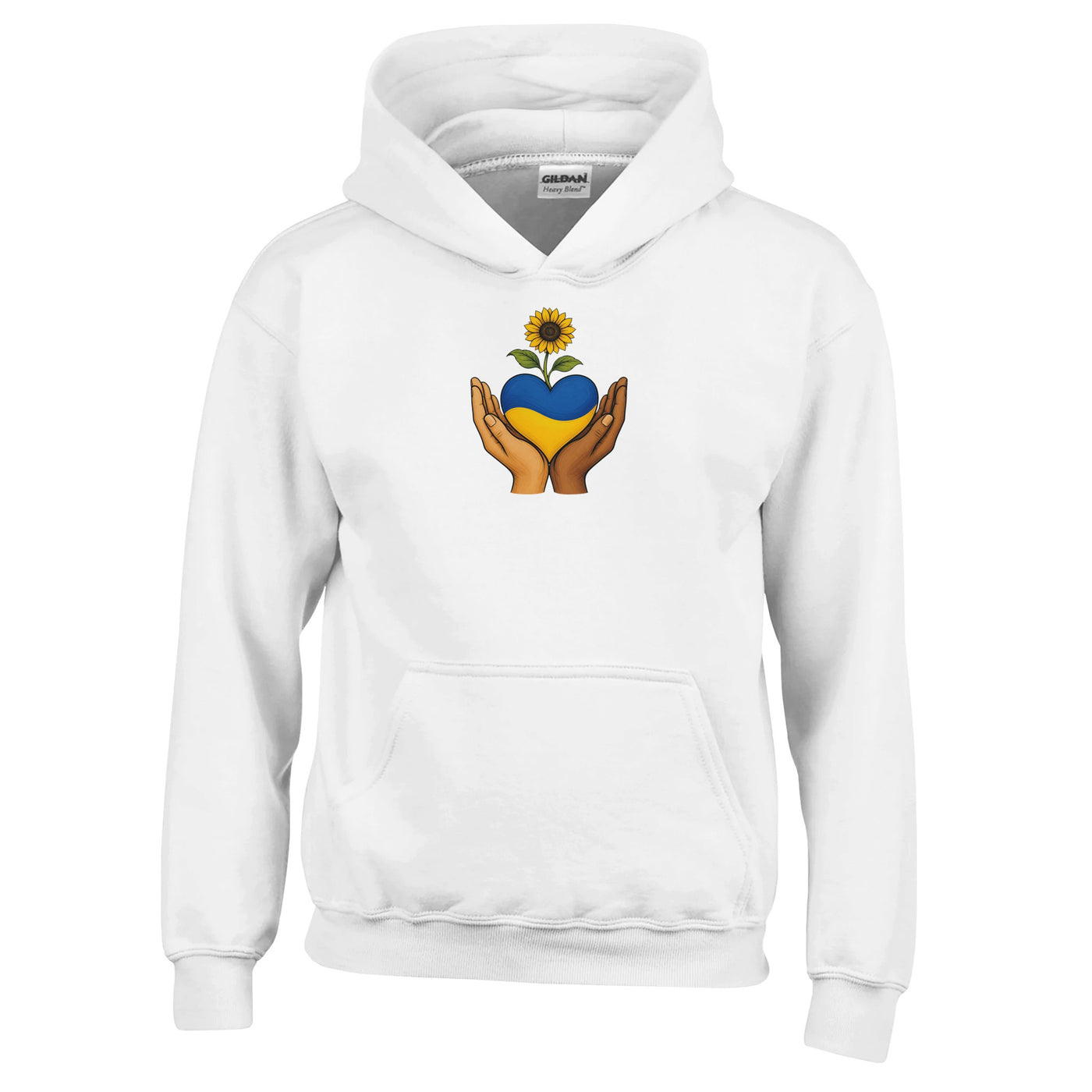 Hands With Ukraine Kids' Hoodie