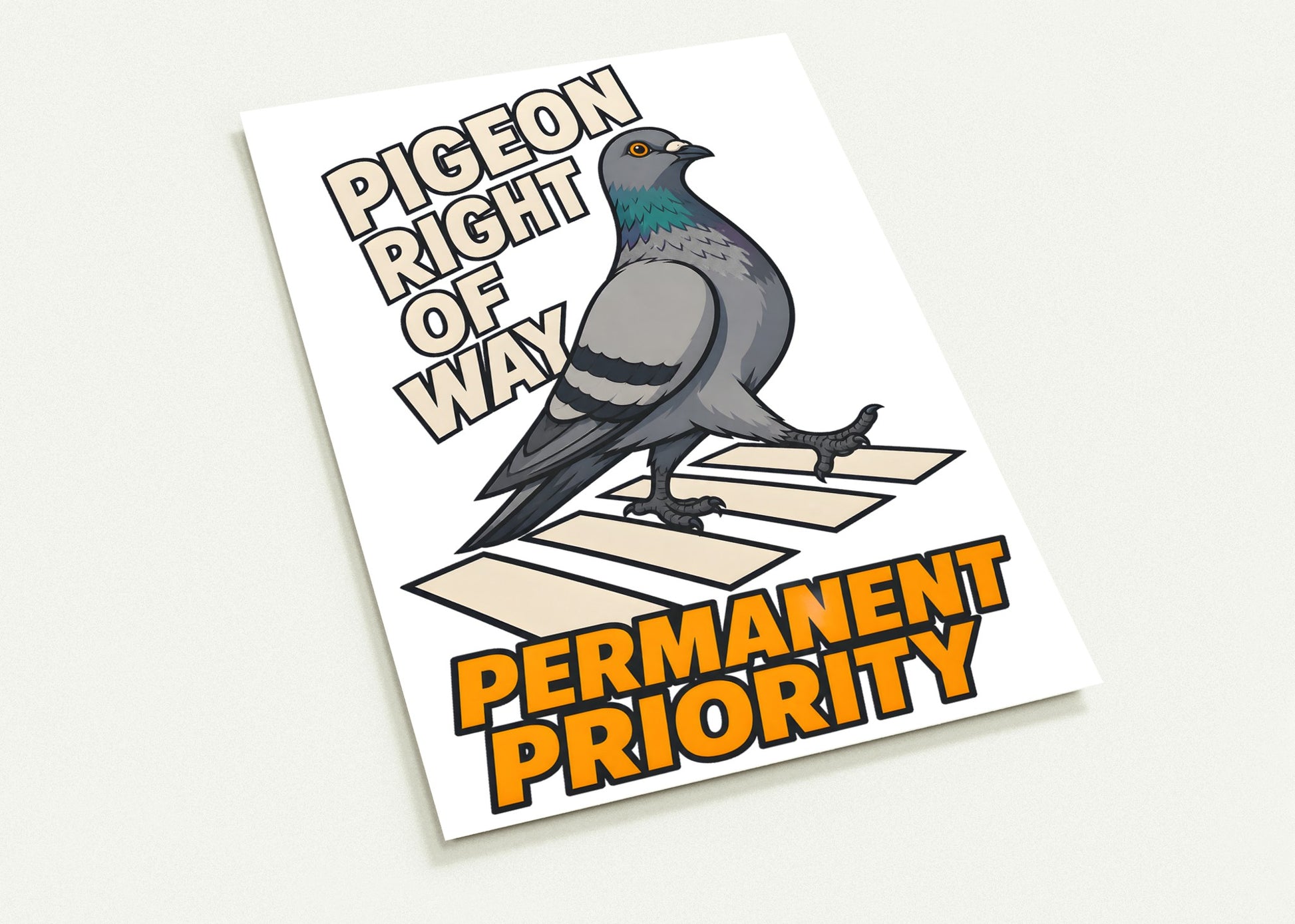 Pigeon Right of Way Postcard Pack — product view 2