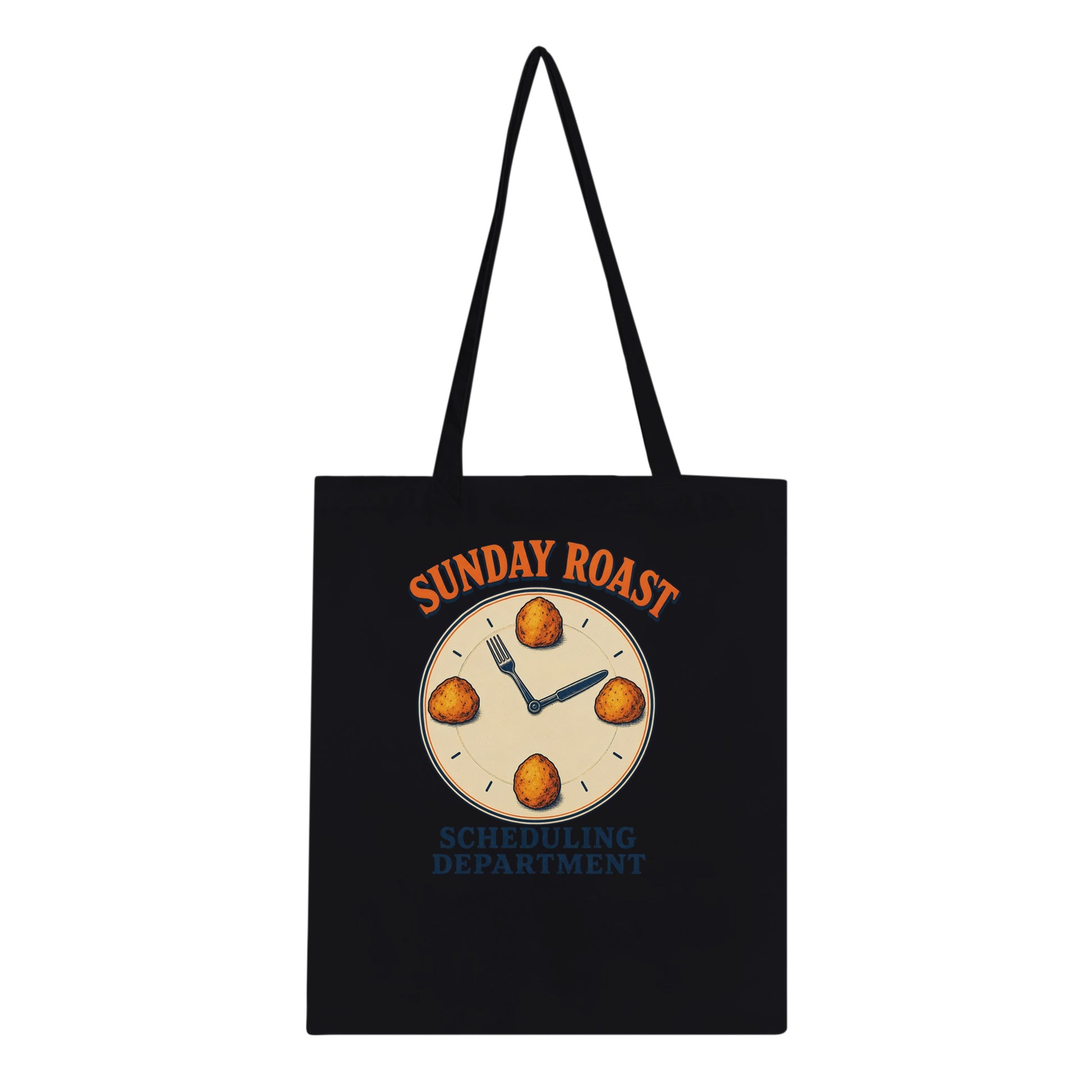 Sunday Roast Scheduling Department Tote Bag — product view 4