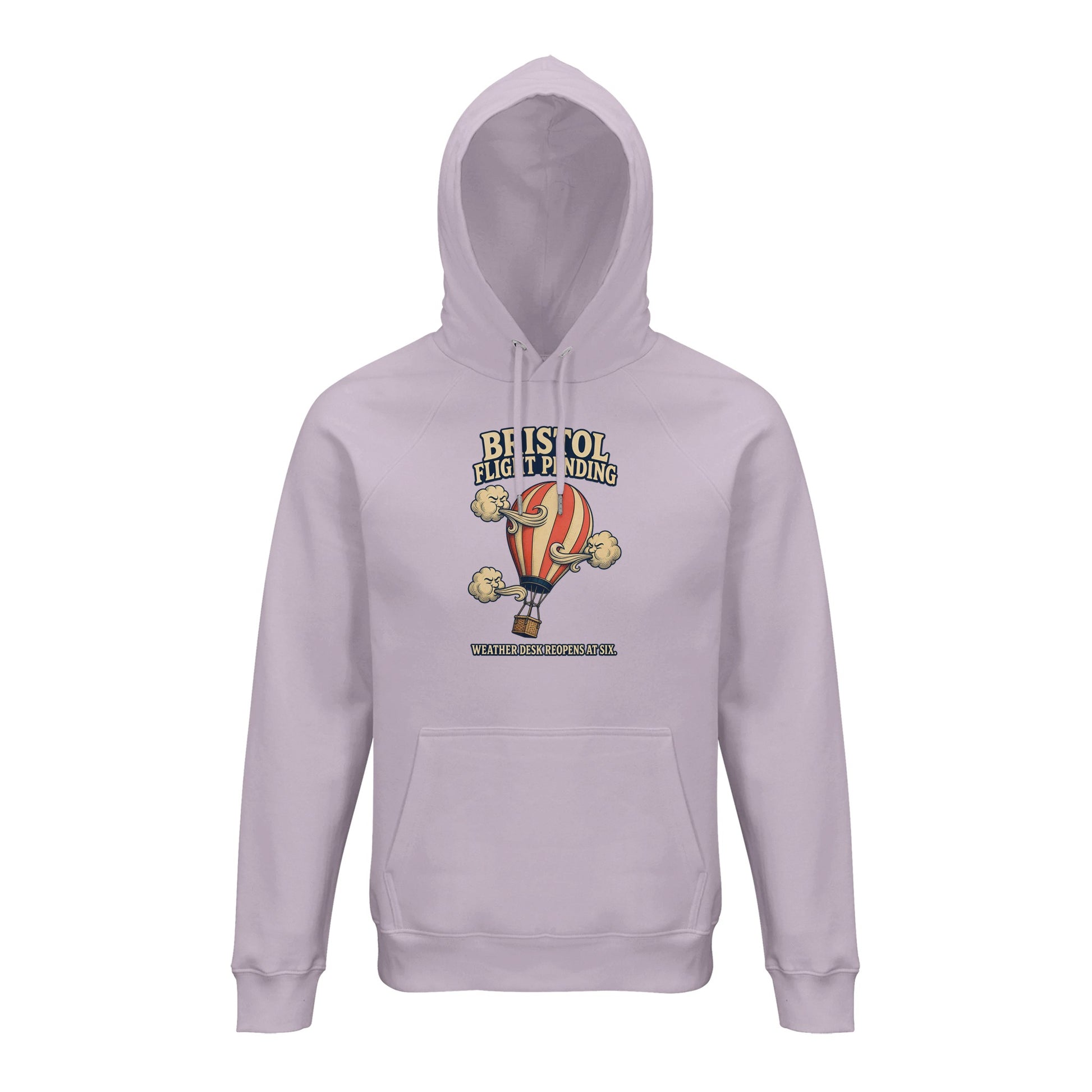 Bristol Flight Pending – Weather Desk Hoodie — product view 12