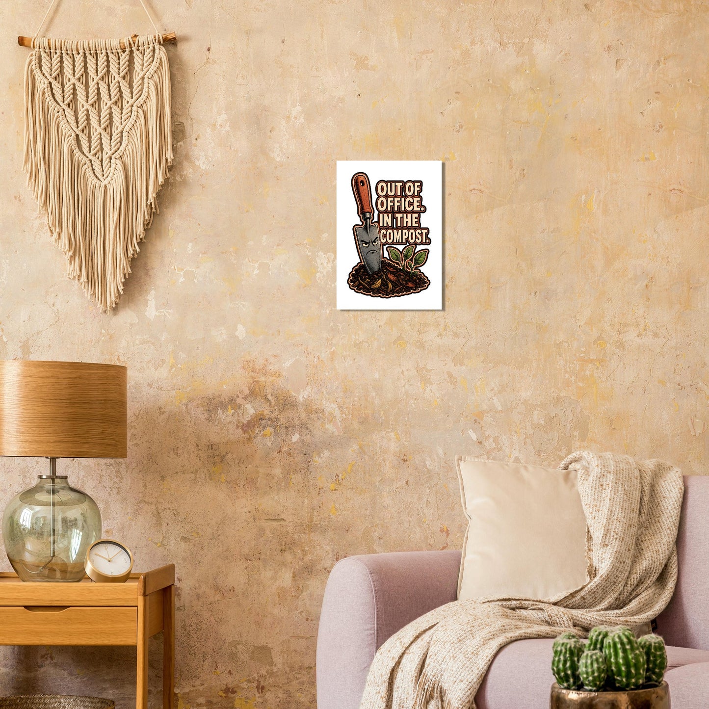Out of Office, In the Compost Poster — product view 9