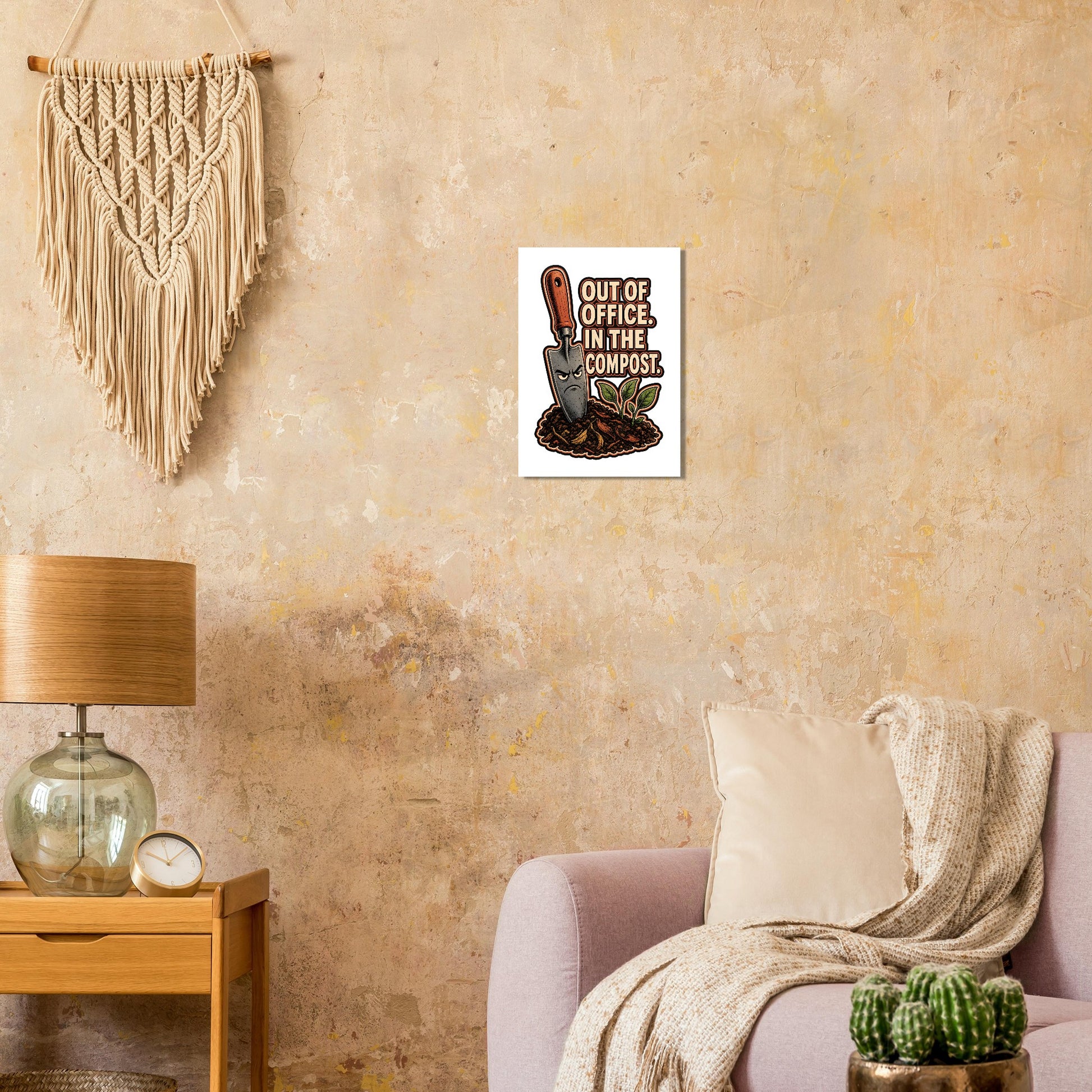 Out of Office, In the Compost Poster — product view 9
