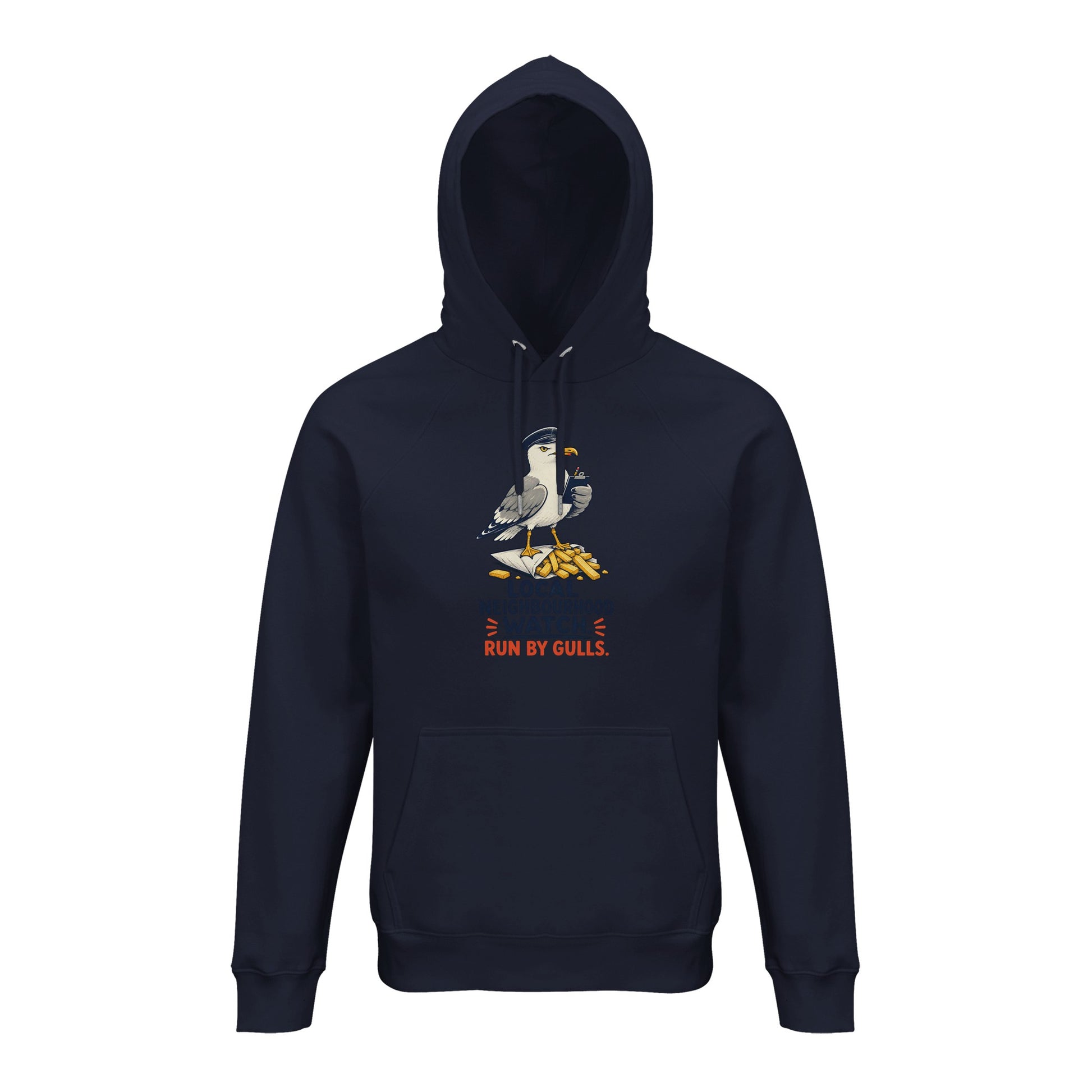 Local Neighbourhood Watch: Run by Gulls Hoodie — product view 5