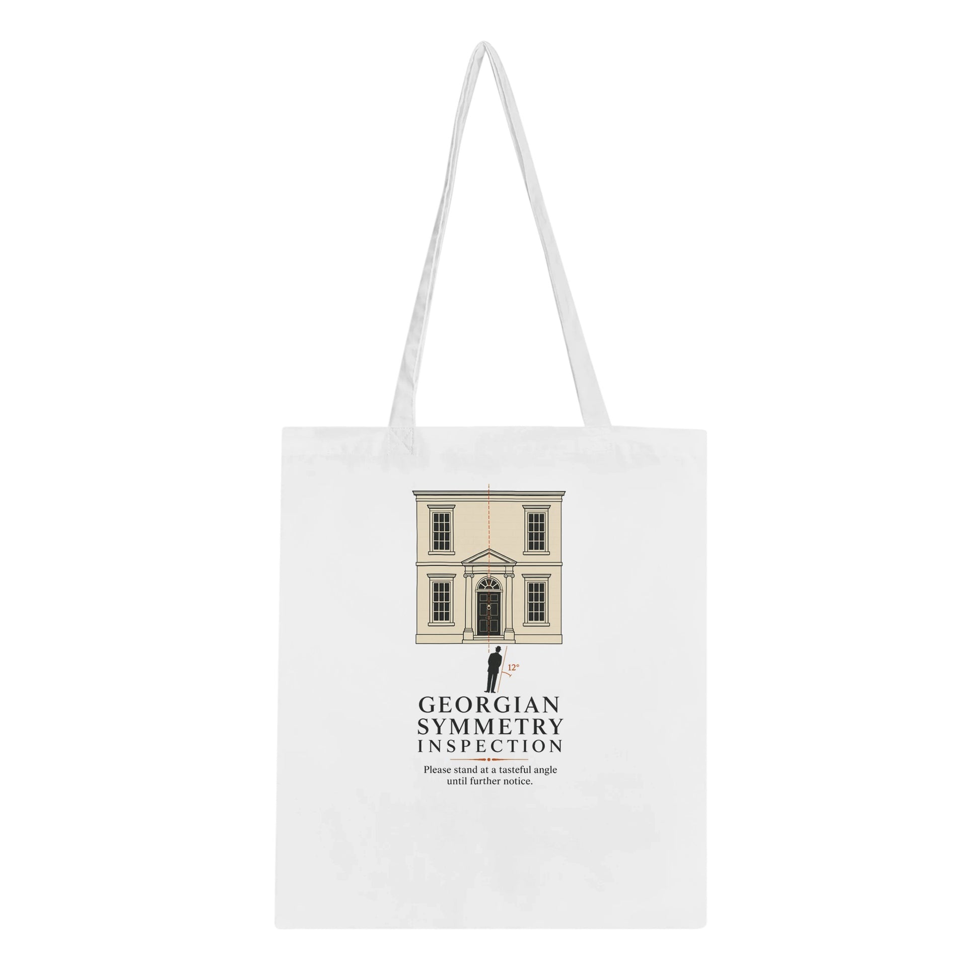 Georgian Symmetry Inspection — Bath Tote Bag — product view 1