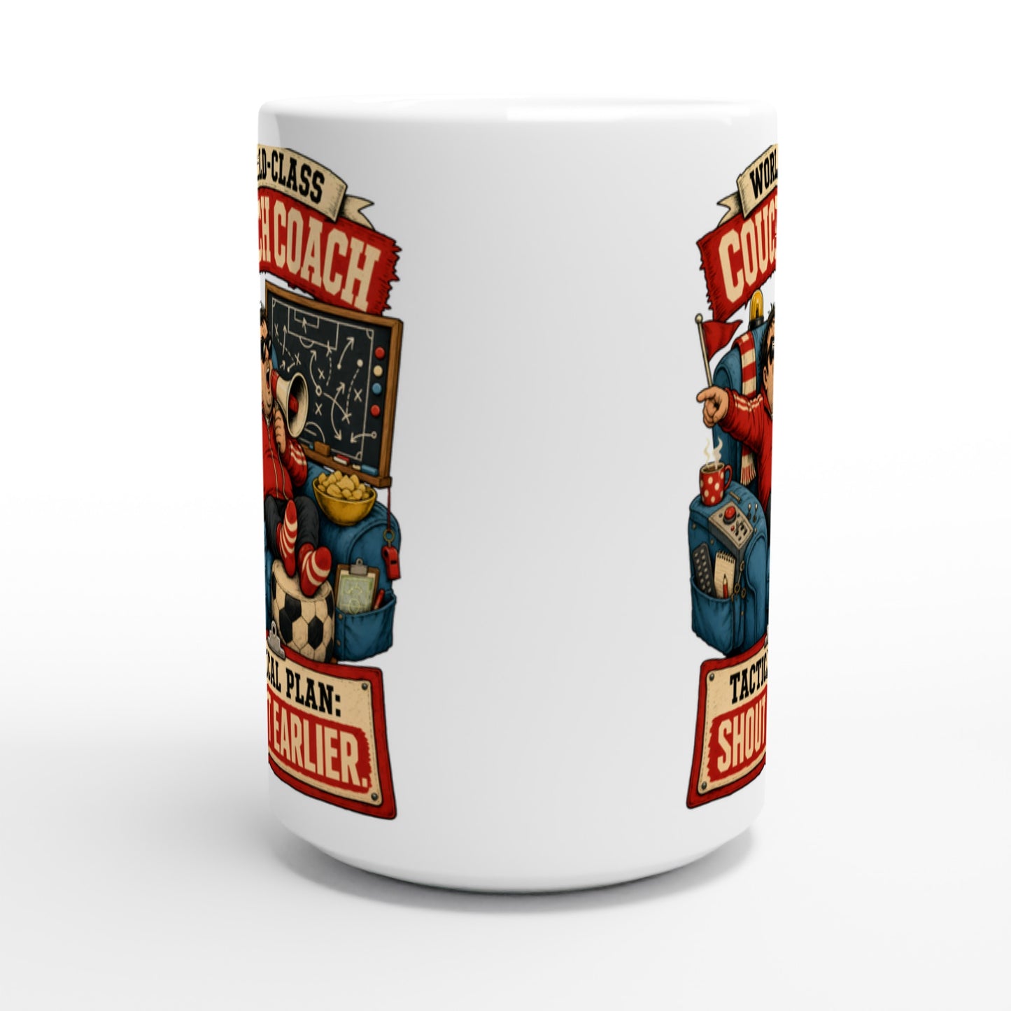 World-Class Couch Coach Large Mug — product view 2