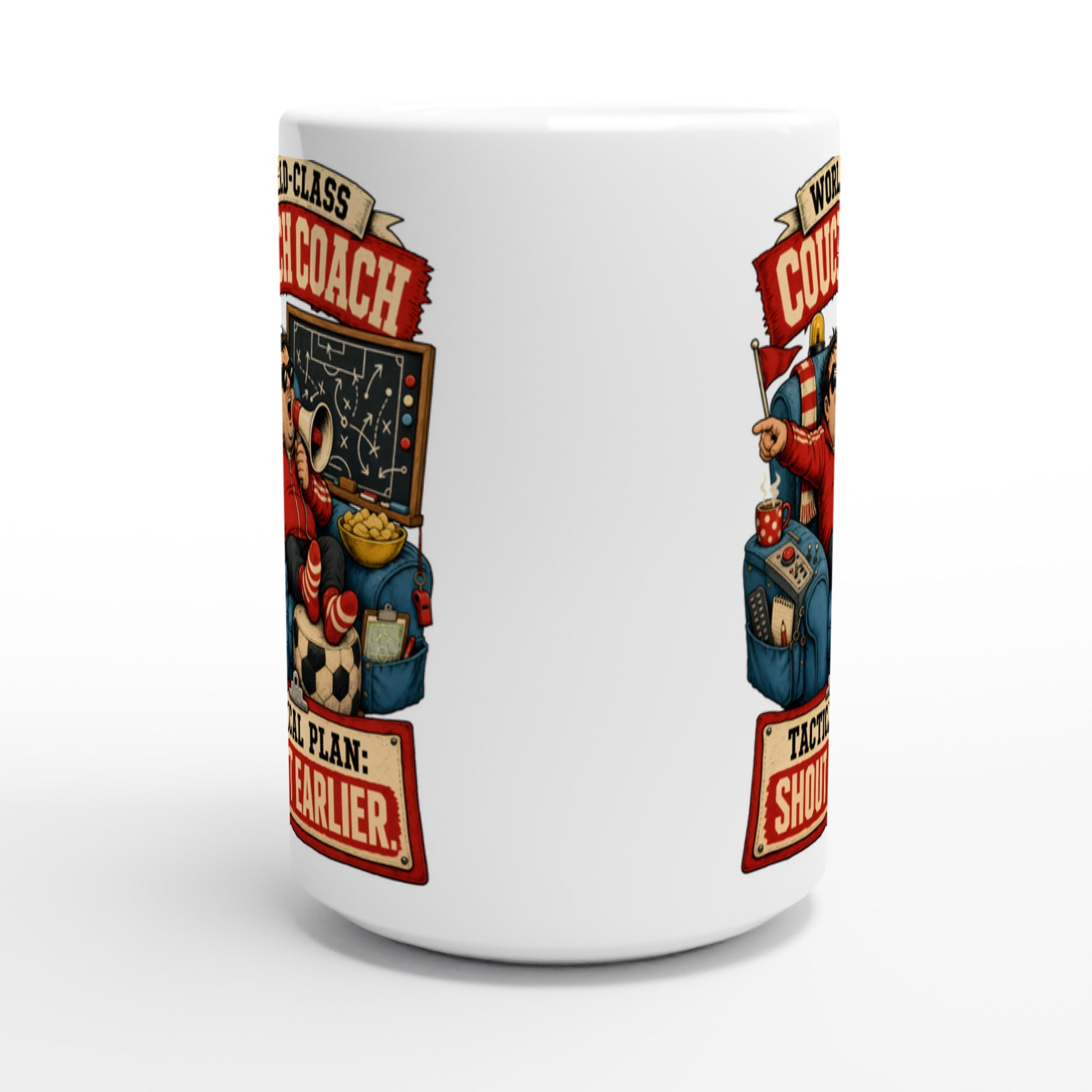 World-Class Couch Coach Large Mug — product view 2