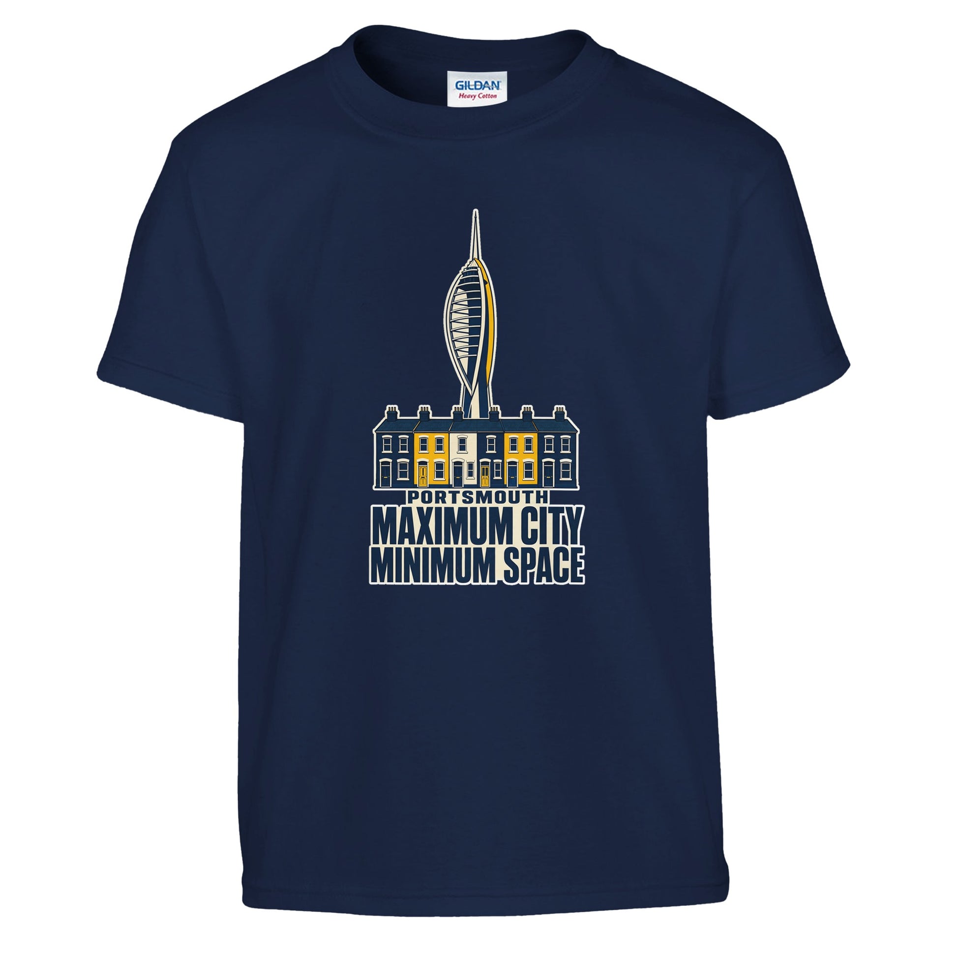 Portsmouth Maximum City Minimum Space Kids' T-shirt — product view 7