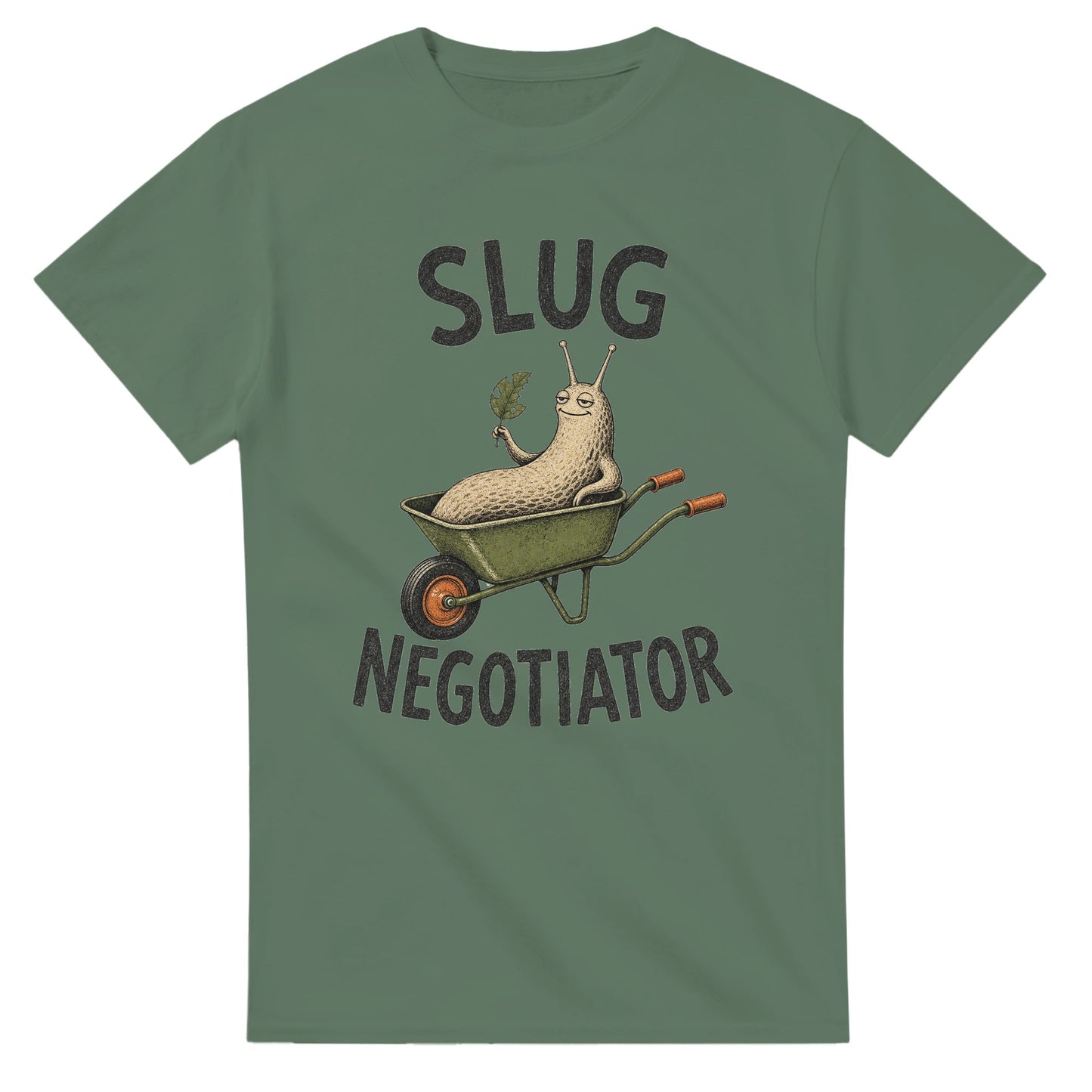 Slug Negotiator Garden Graphic T-shirt — product view 13
