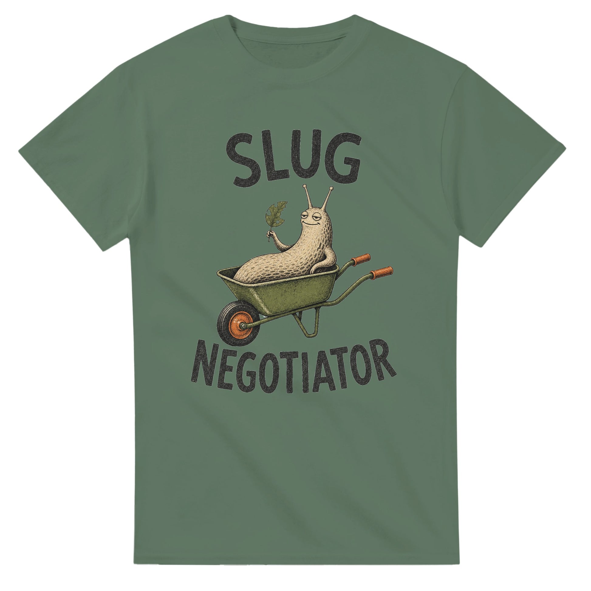 Slug Negotiator Garden Graphic T-shirt — product view 13