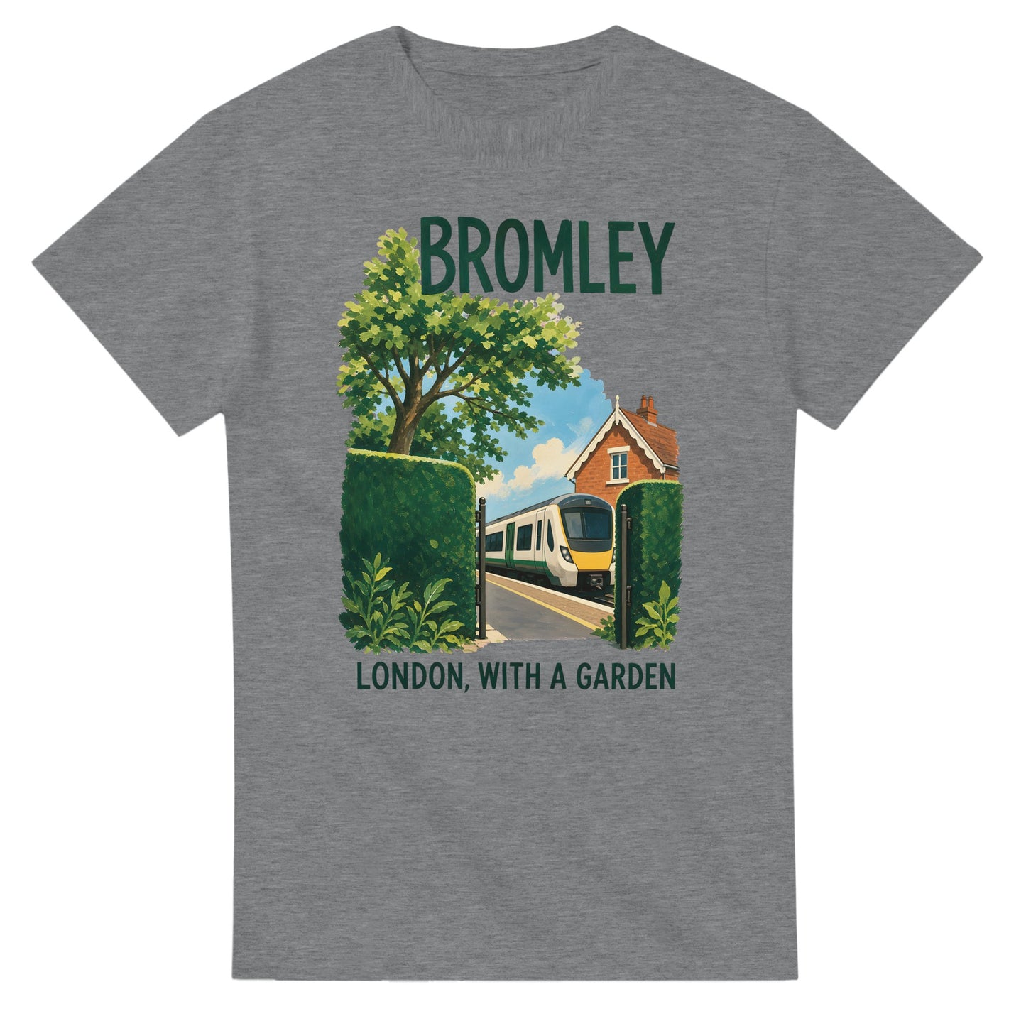 Bromley: London with a Garden T-shirt — product view 12