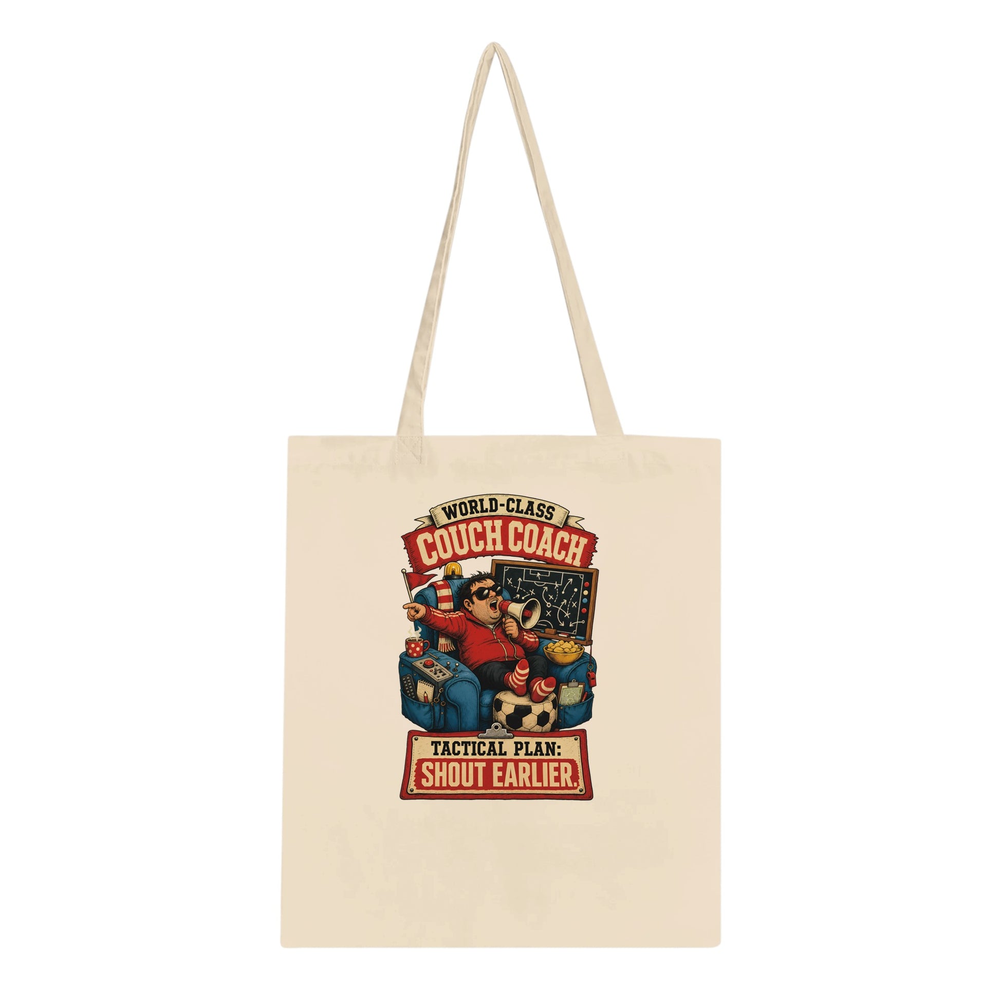 World-Class Couch Coach Tote Bag — product view 2