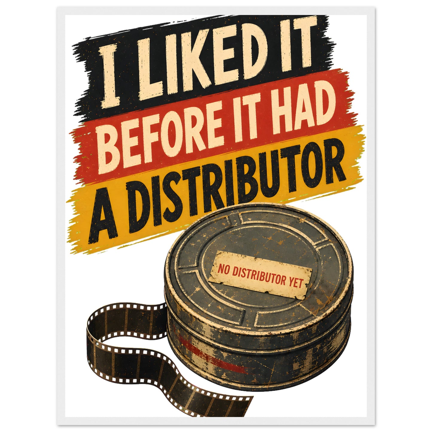 I Liked It Before It Had a Distributor Framed Wall Art — product view 2