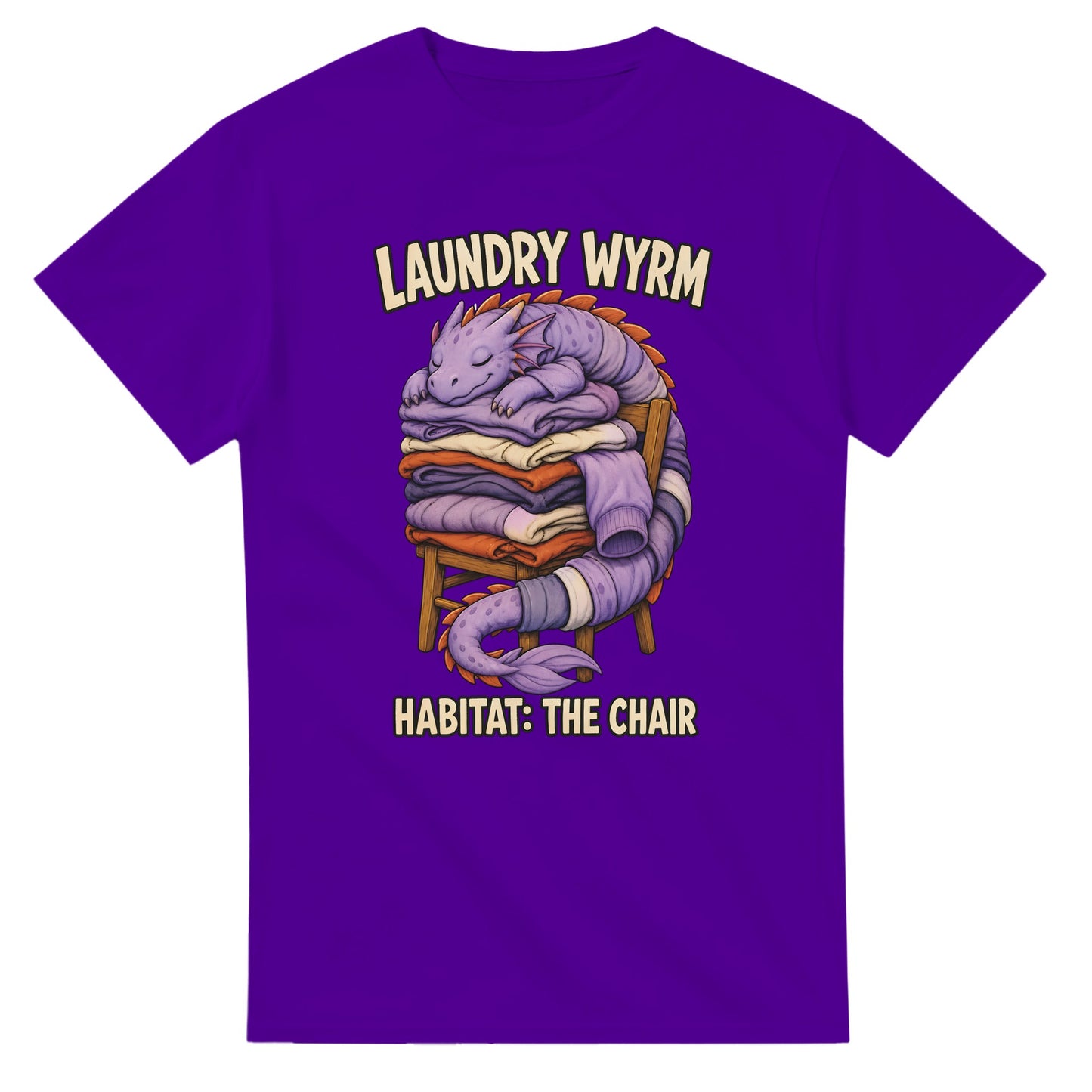 Laundry Wyrm – Habitat: The Chair T-shirt — product view 16