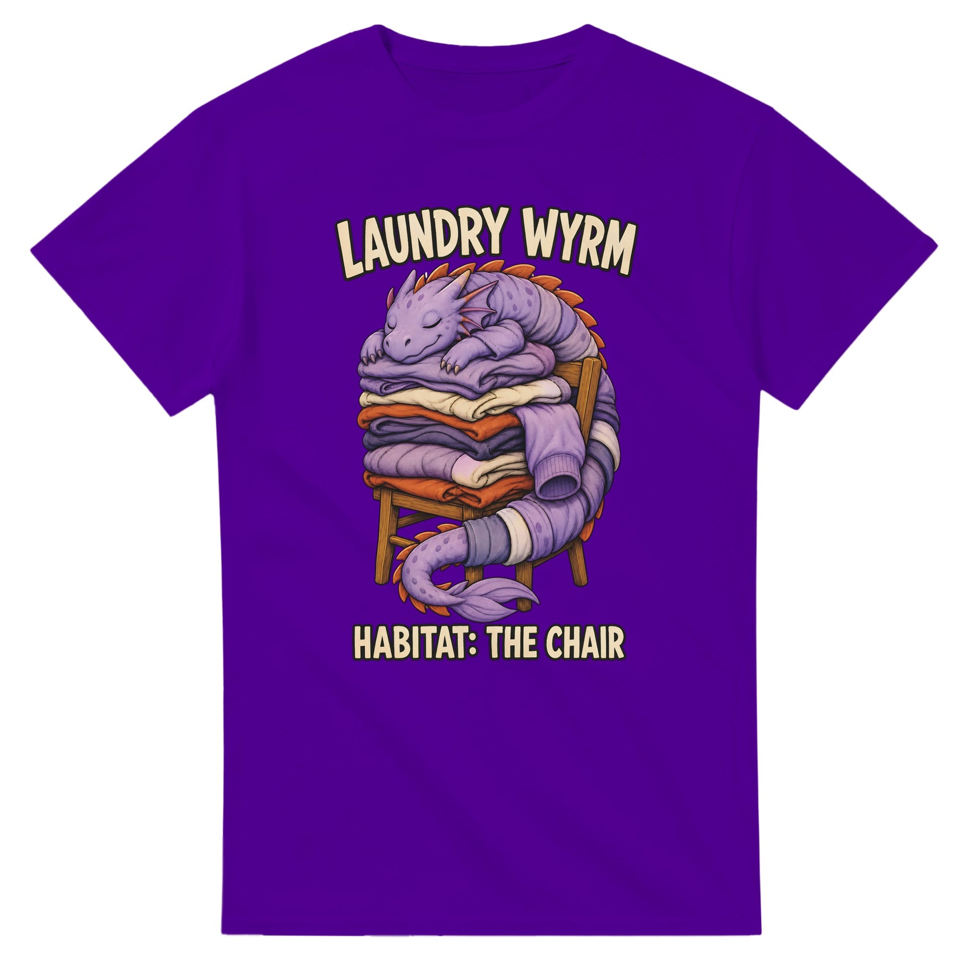 Laundry Wyrm – Habitat: The Chair T-shirt — product view 16