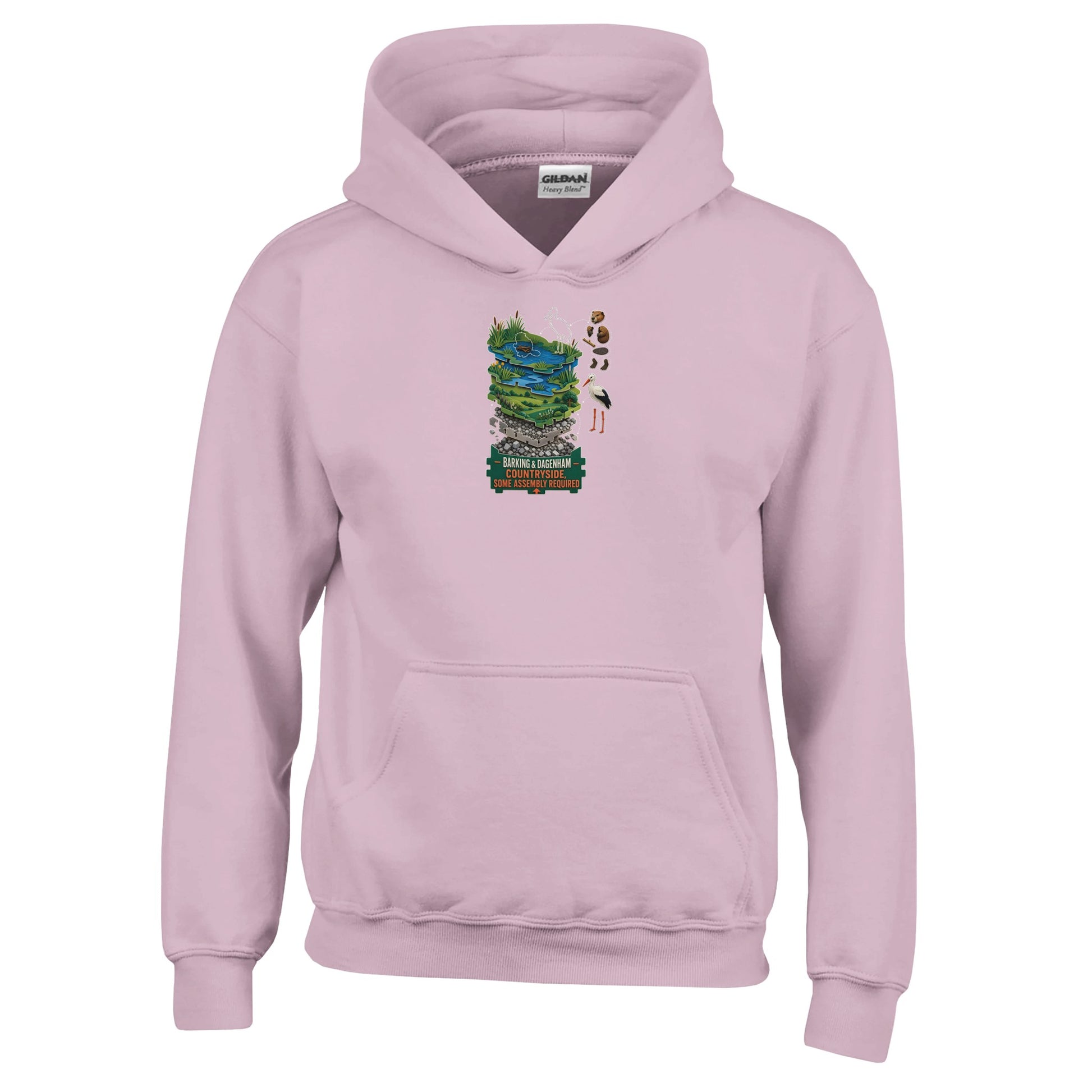 Barking & Dagenham Countryside Kids' Hoodie — product view 5