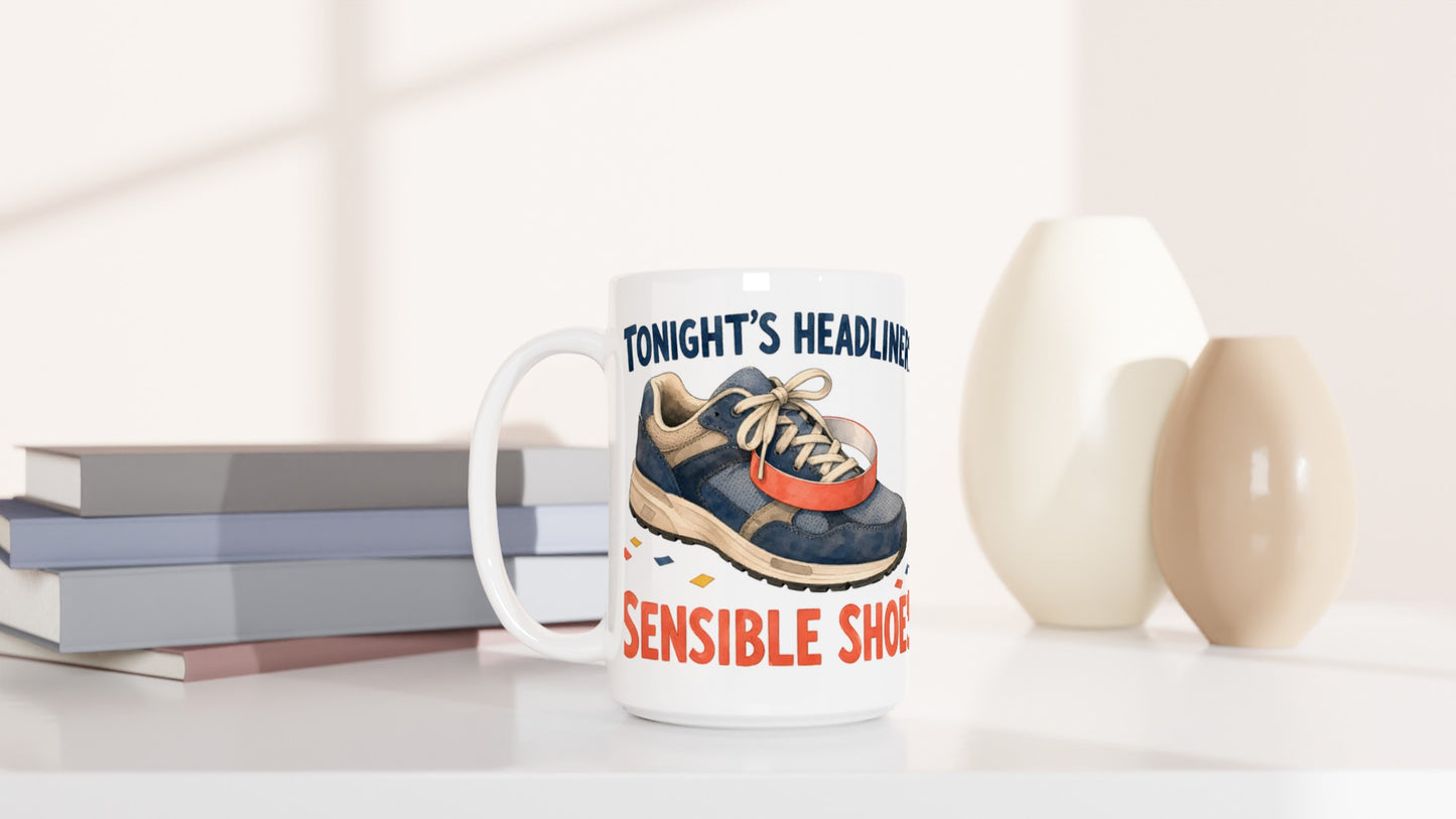 Tonight's Headliner: Sensible Shoes Concert Large Mug — product view 6