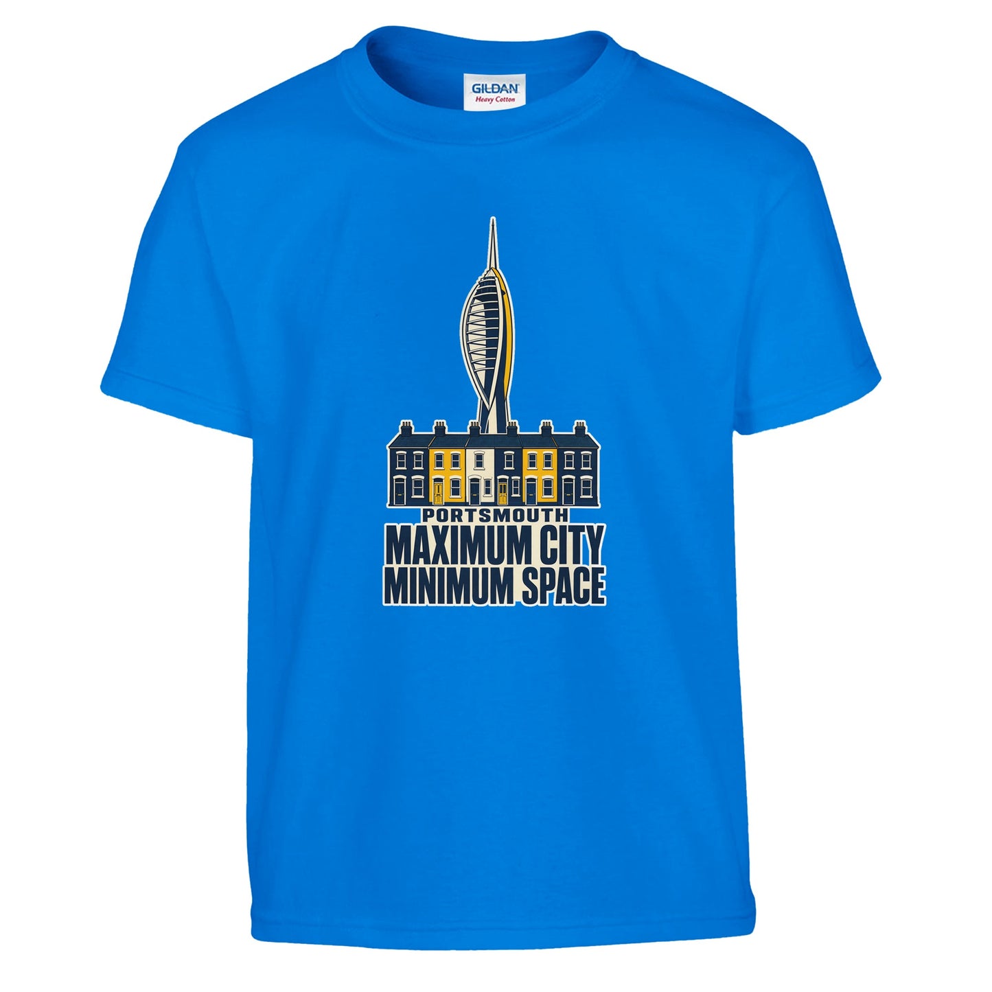 Portsmouth Maximum City Minimum Space Kids' T-shirt — product view 14