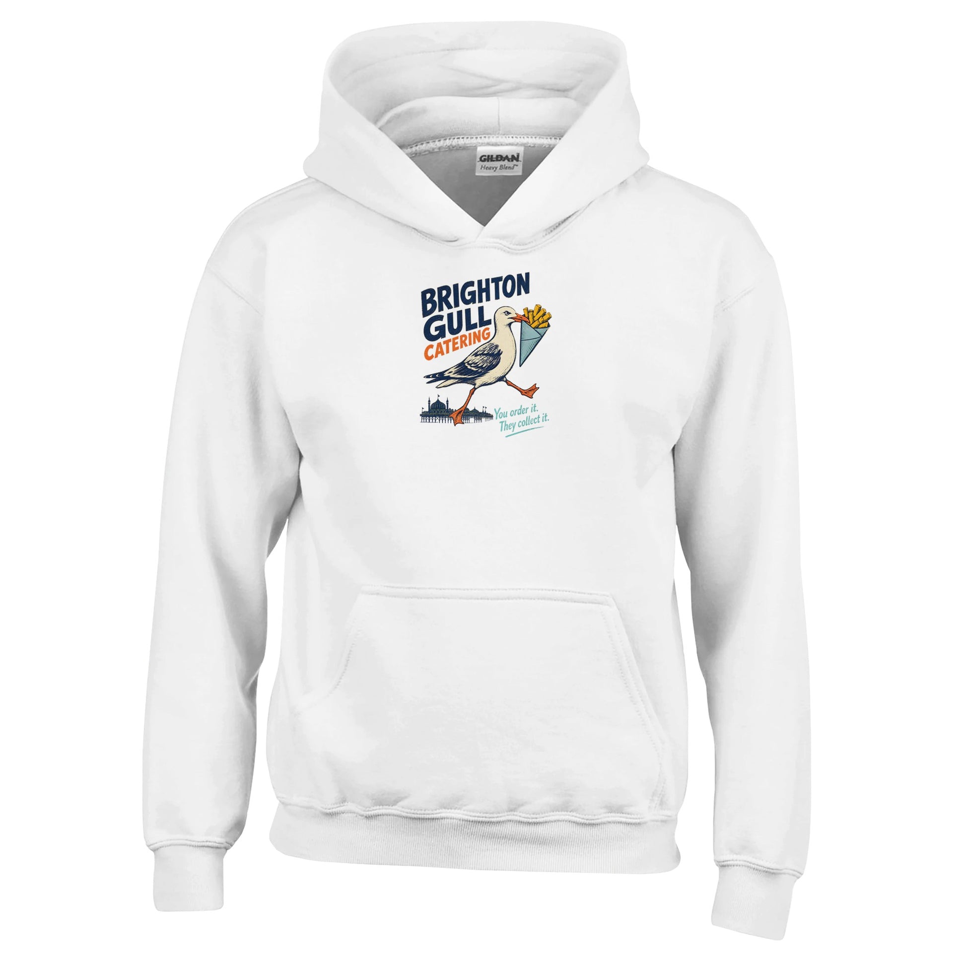 Brighton Gull Catering - You Order It, They Collect It Kids' Hoodie — product view 1