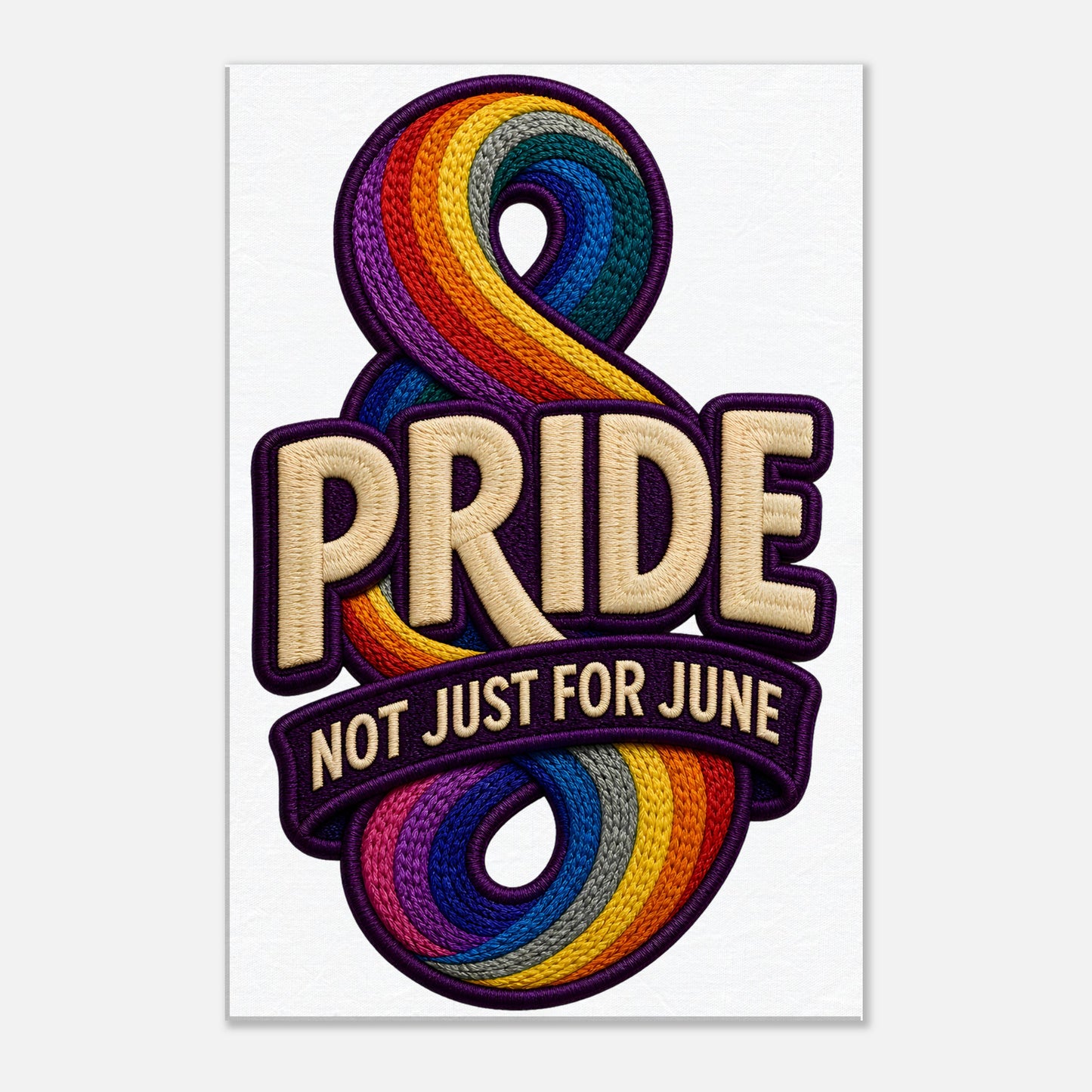 Pride: Not Just for June Canvas — product view 1