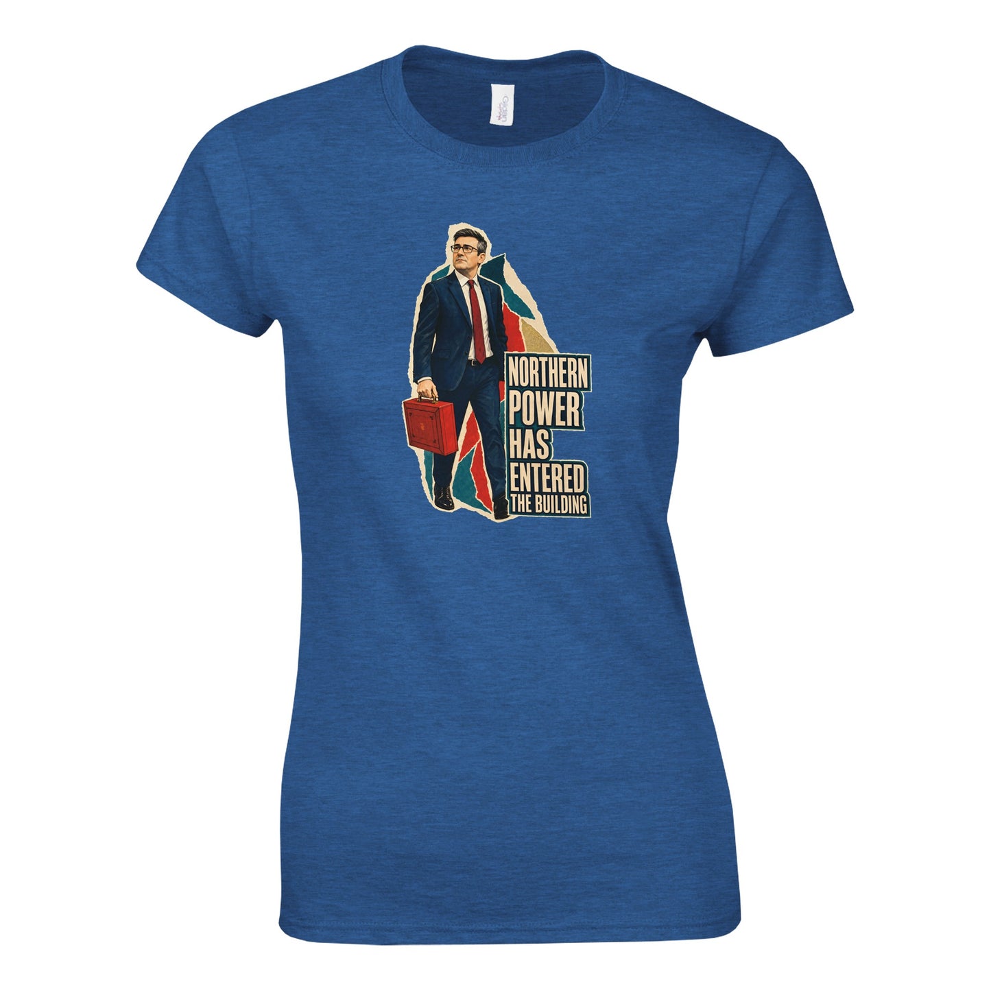 Northern Power Has Entered the Building Tote Bag Women's T-shirt — product view 5