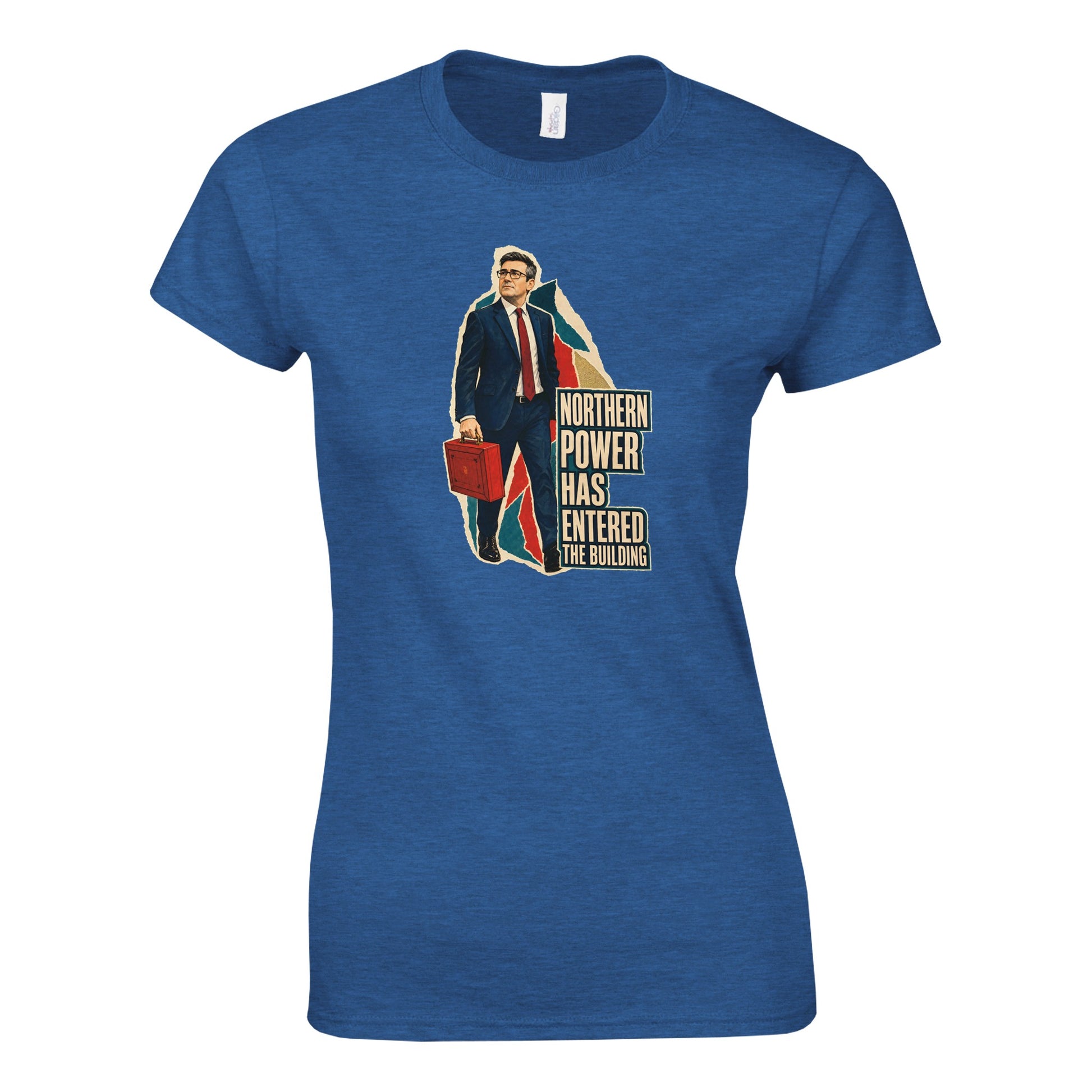 Northern Power Has Entered the Building Tote Bag Women's T-shirt — product view 5
