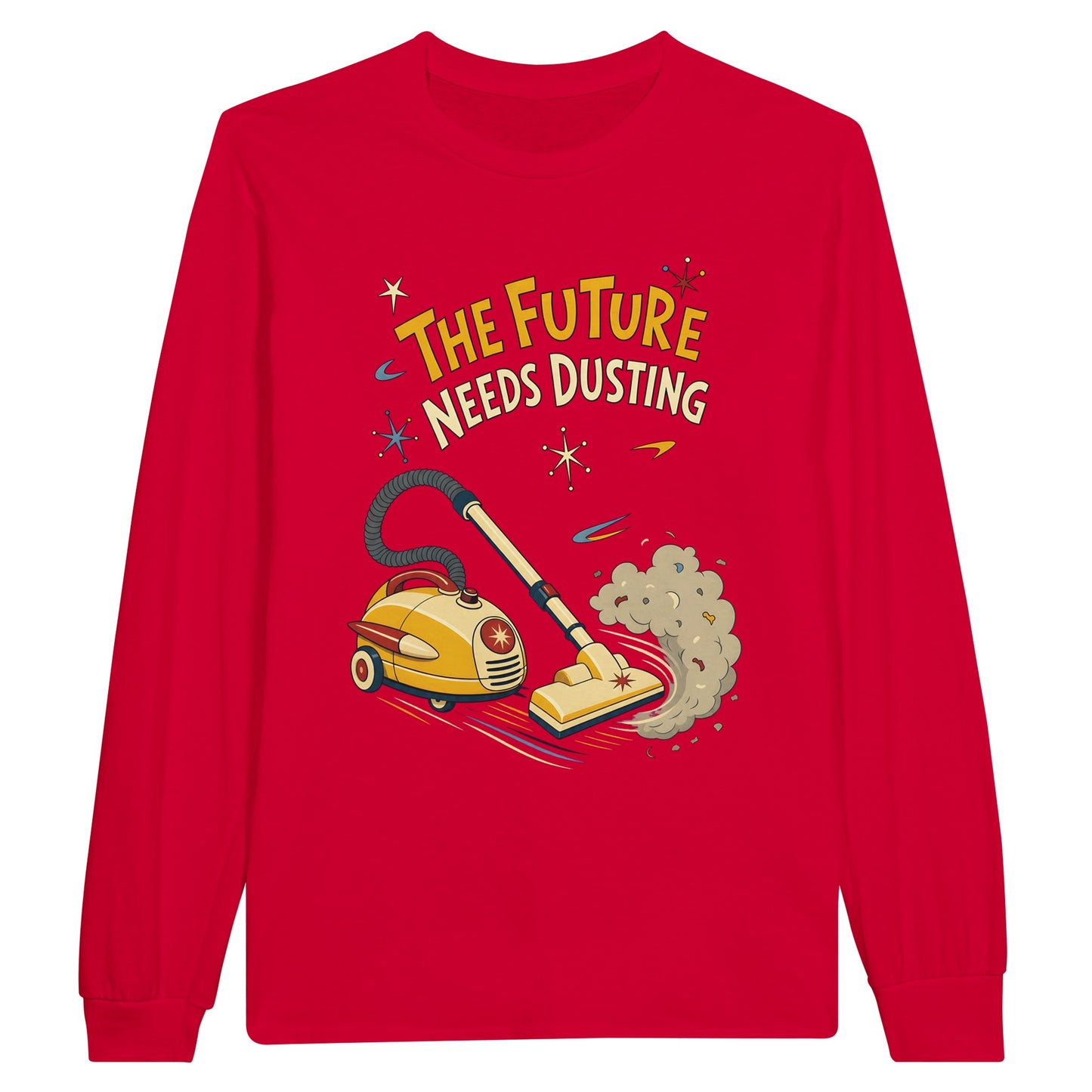 The Future Needs Dusting Long-Sleeve T-shirt — product view 9