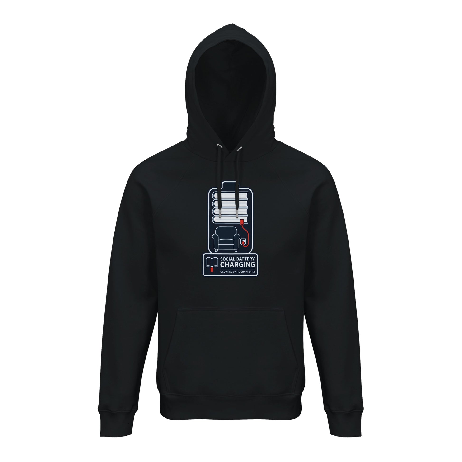 Social Battery Charging Hoodie — product view 2