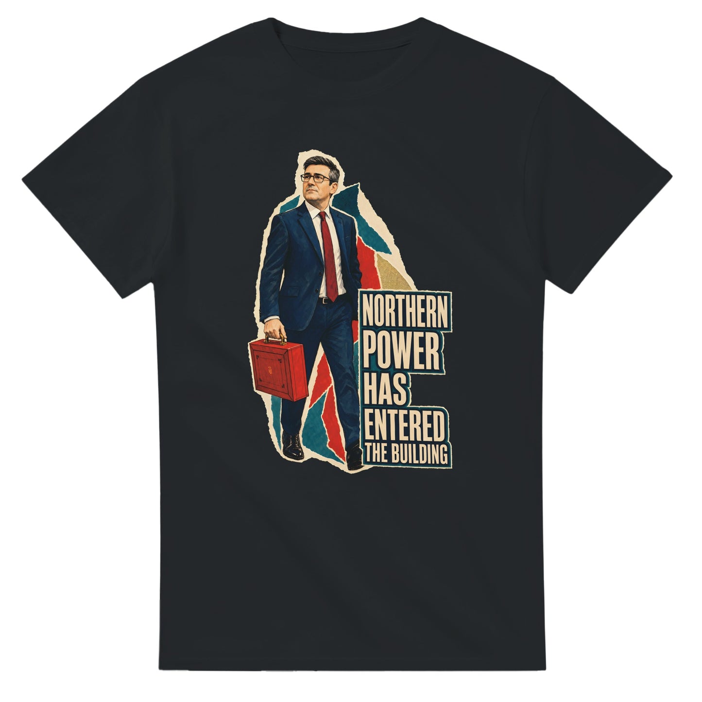 Northern Power Has Entered the Building Tote Bag T-shirt — product view 10