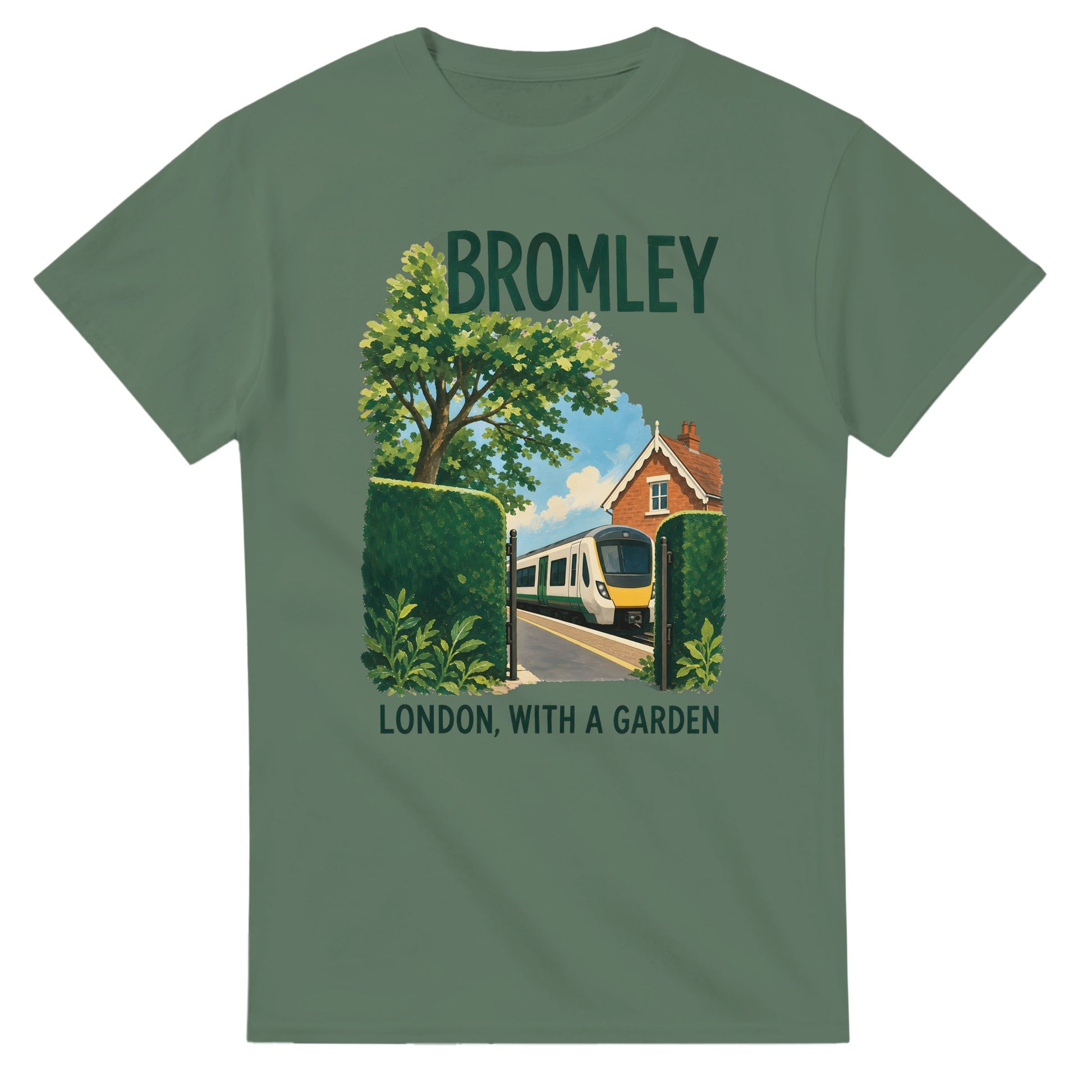 Bromley: London with a Garden T-shirt — product view 13