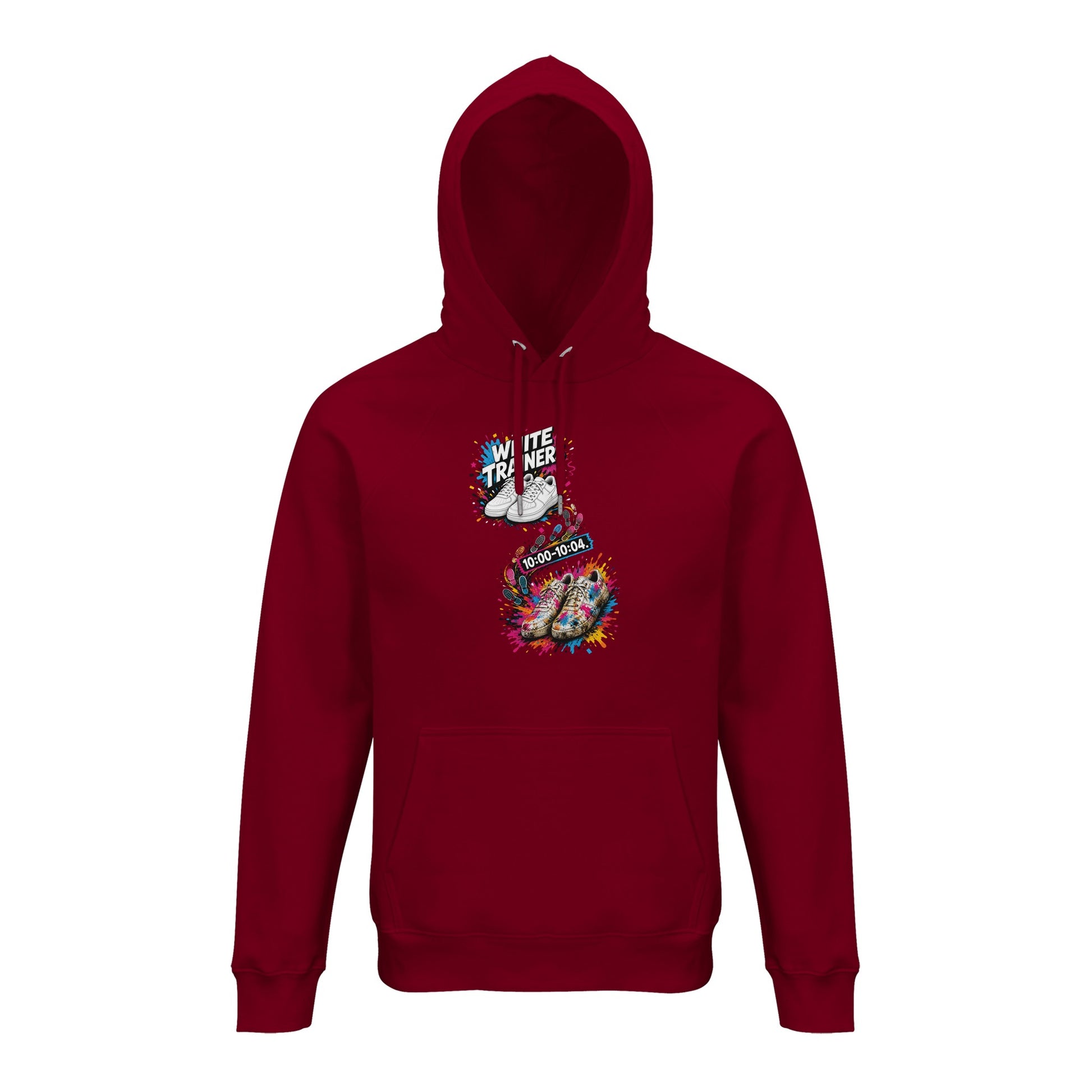 White Trainers: 10:00–10:04 Hoodie — product view 4