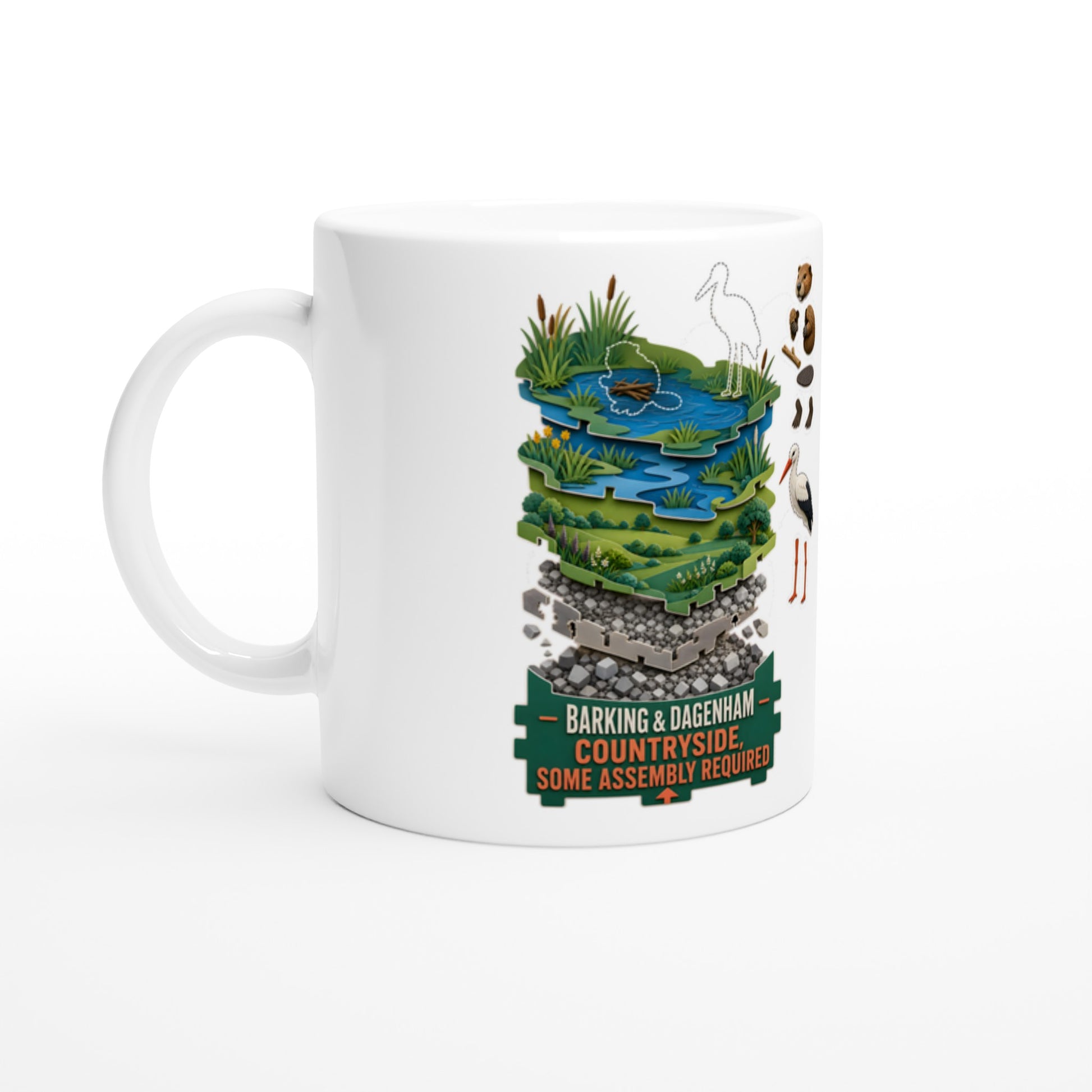 Barking & Dagenham Countryside Mug — product view 1