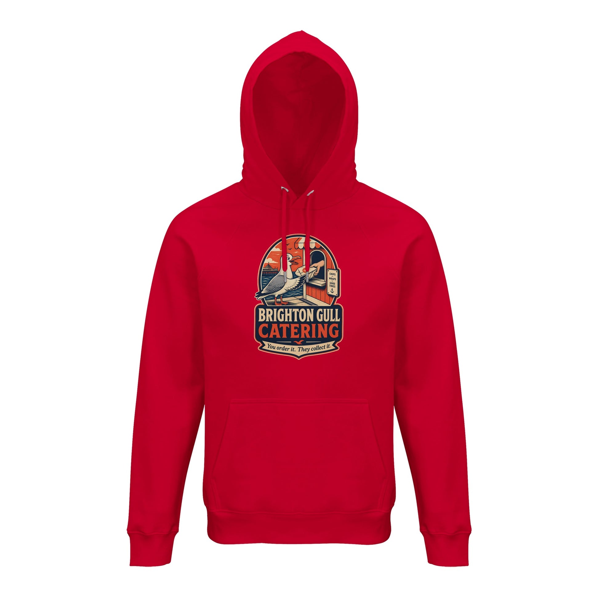 Brighton Gull Catering — Illustrated Hoodie — product view 9
