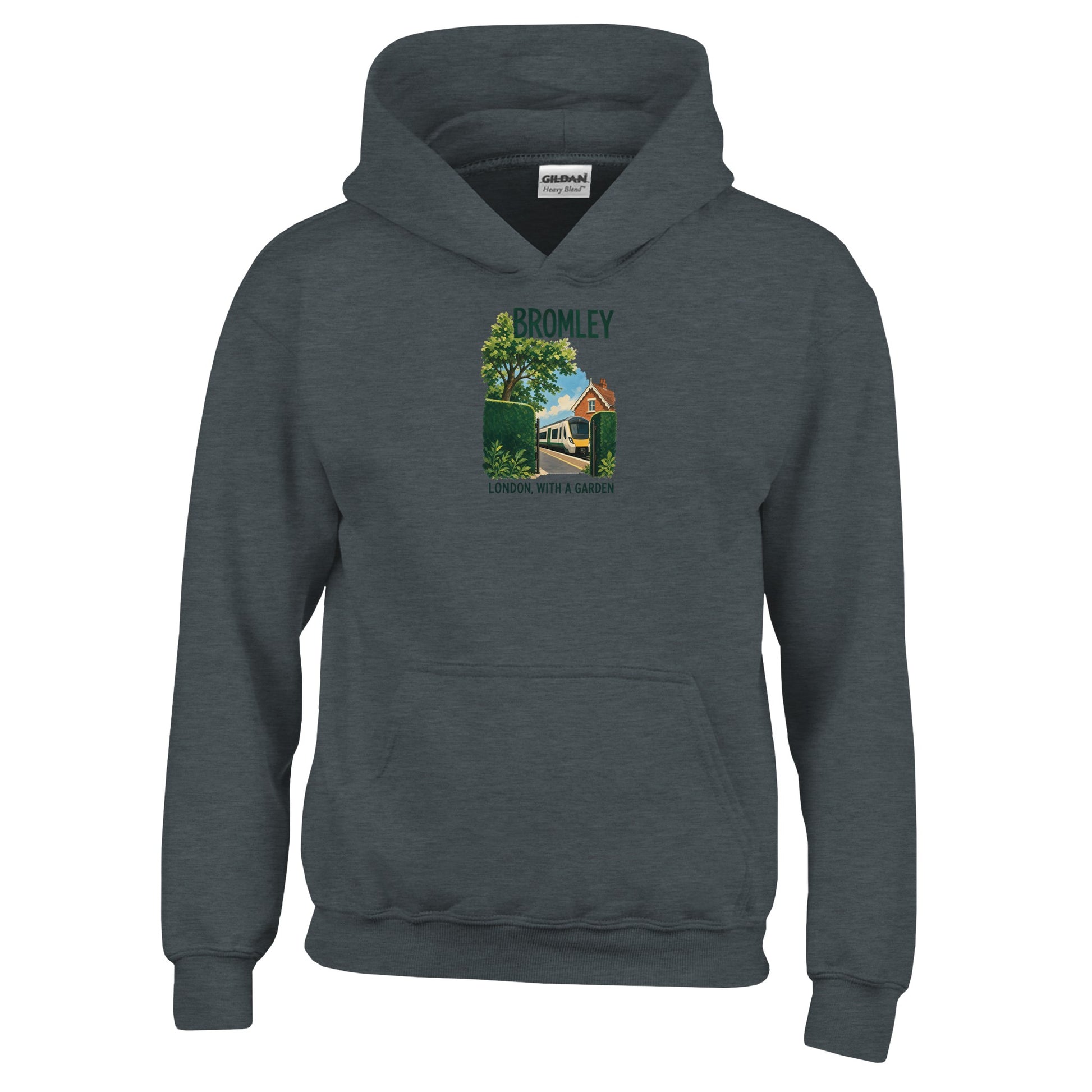 Bromley: London with a Garden Kids' Hoodie — product view 9