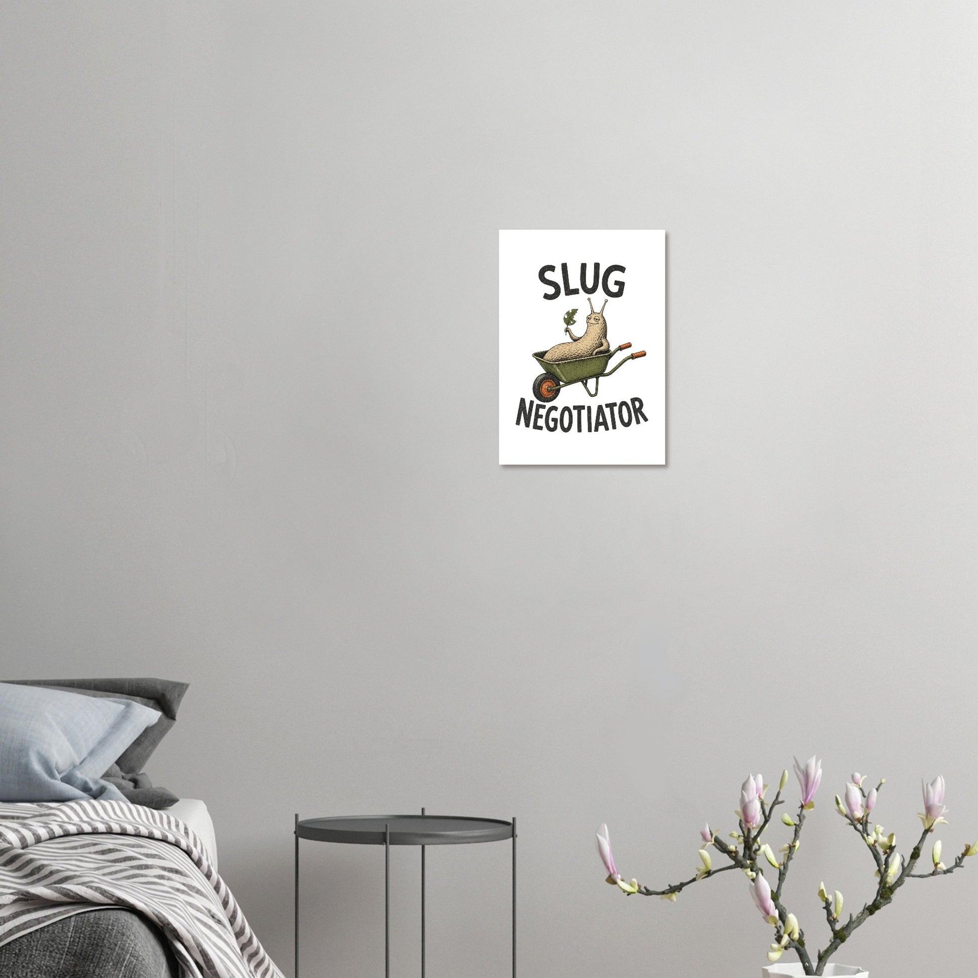 Slug Negotiator Garden Graphic Poster — product view 7