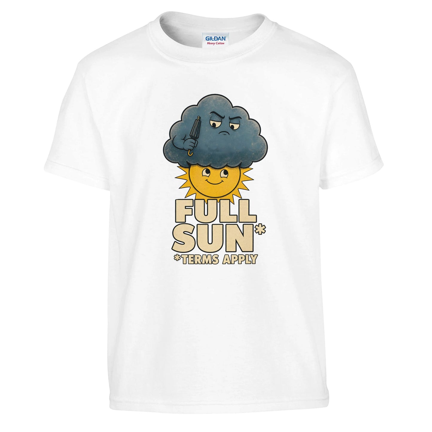 Full Sun, Terms Apply Weather Graphic Kids' T-shirt — product view 1