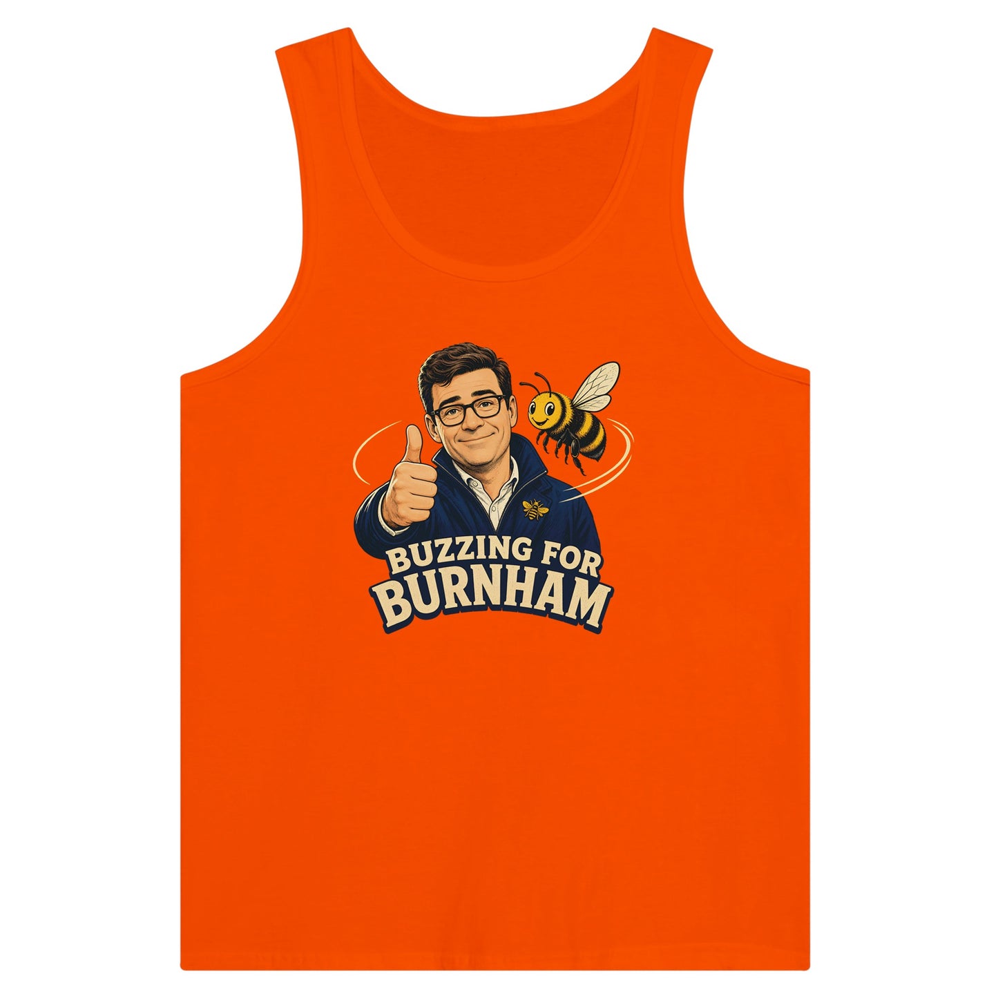 Buzzing for Burnham Premium Unisex Tank Top — product view 7